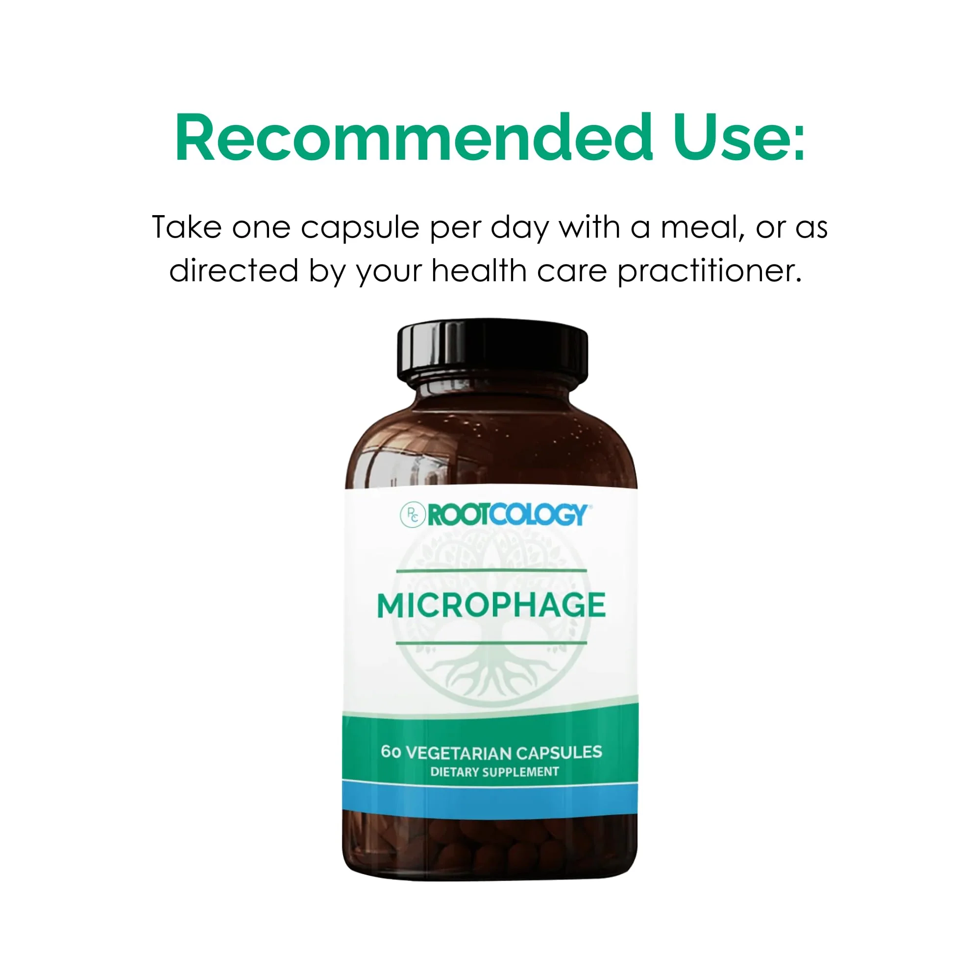 Rootcology by Dr. Izabella Wentz | Microphage: Four-Phage + Seven Probiotics | 60 Vegetarian Capsules - Image 6