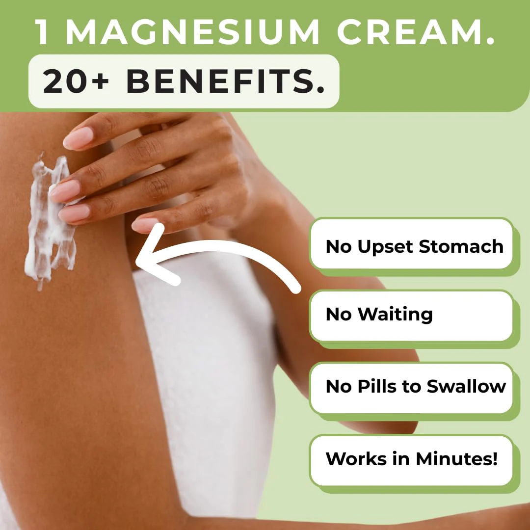 Rooted In Magnesium Cream with Ashwagandha – Aromatherapy Calming Lotion for Stress Relief, Sleep & Muscle Comfort - Image 18