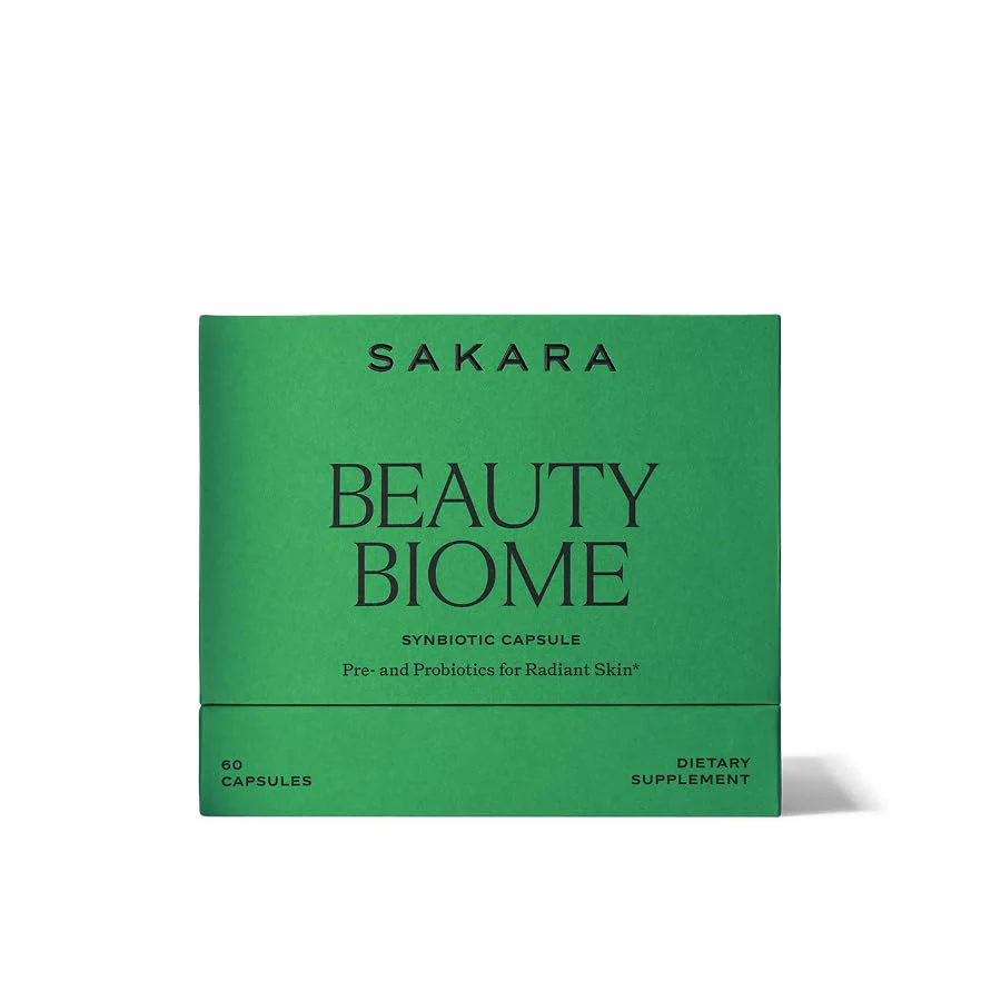 SAKARA Beauty Biome – Daily Synbiotic for Skin & Gut Health (60 Capsules) - Image 2