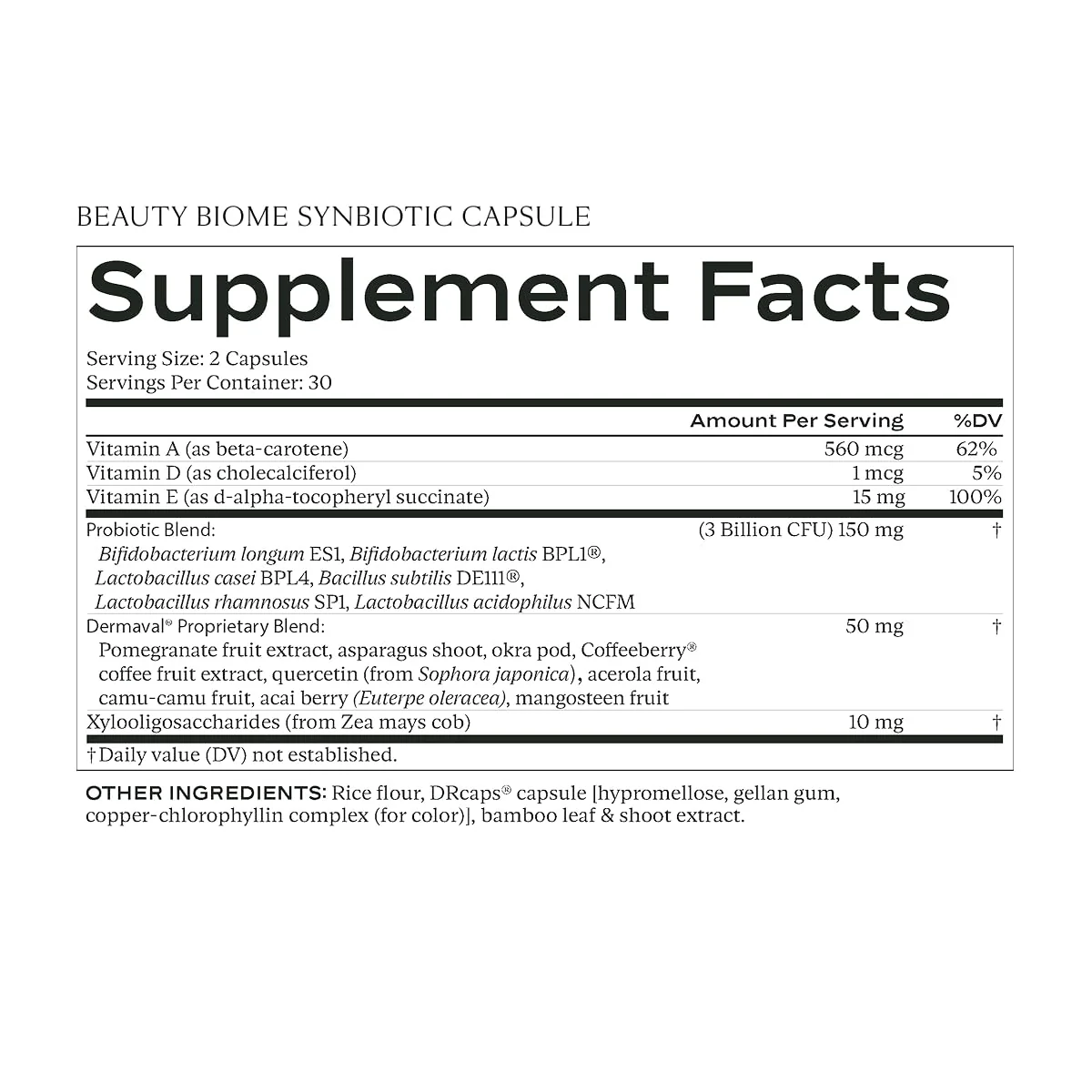 SAKARA Beauty Biome – Daily Synbiotic for Skin & Gut Health (60 Capsules) - Image 3