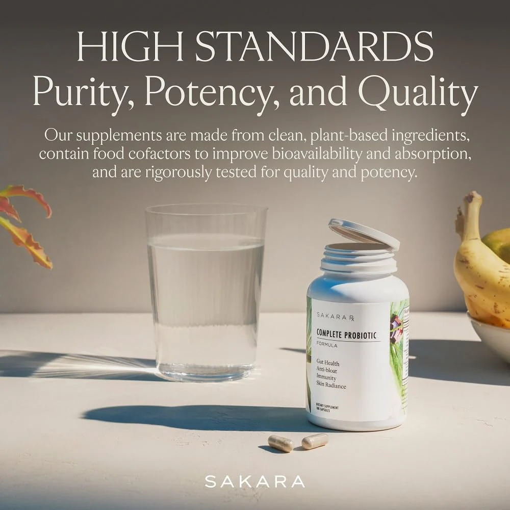 SAKARA Complete Probiotic – 3B CFU Daily Probiotics for Women, 180 Capsules - Image 7