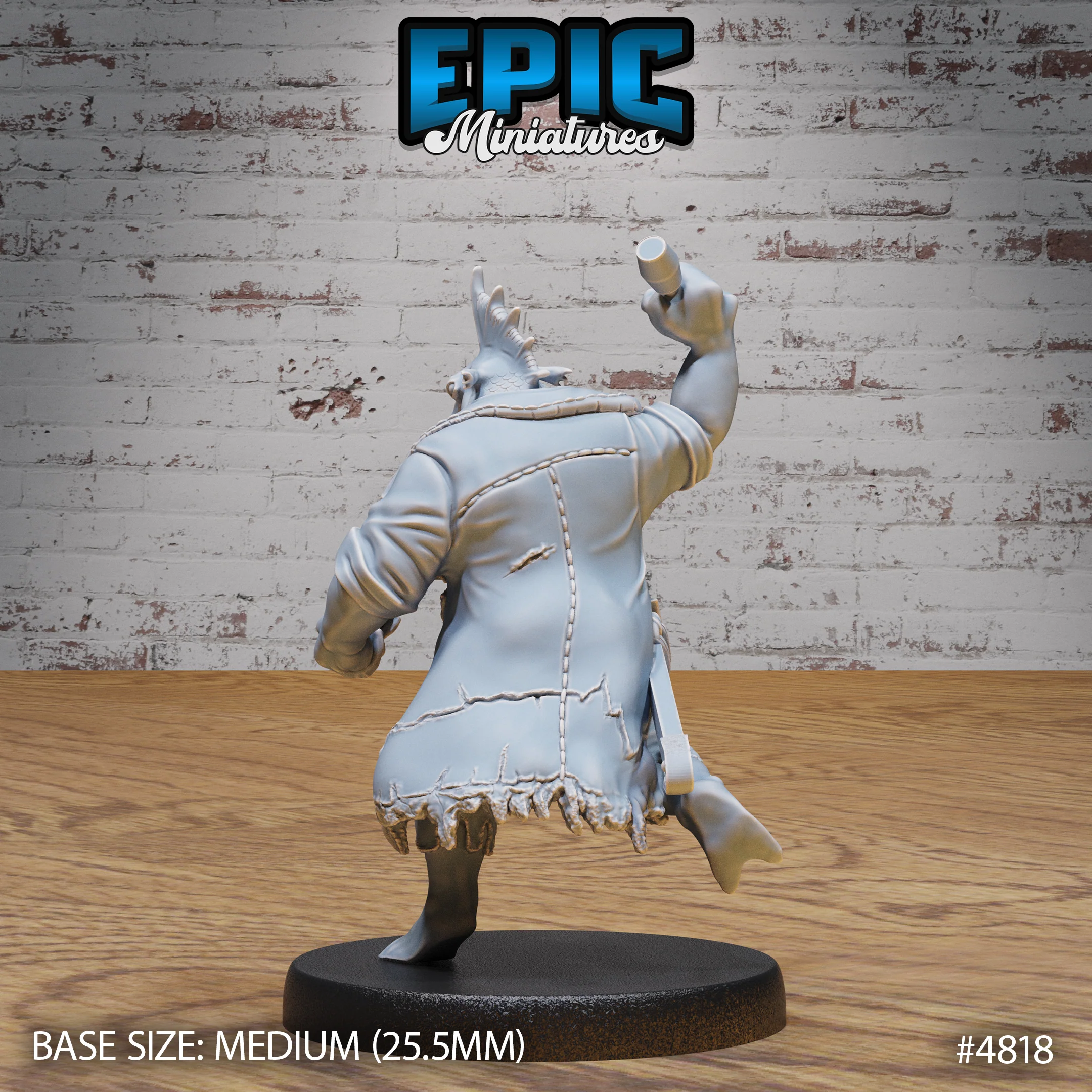 Sawhead Pirate #4817-#4819 by Epic Miniatures - Mysterious Ocean | DnD Tabletop Miniatures (28mm Scale) - Image 5