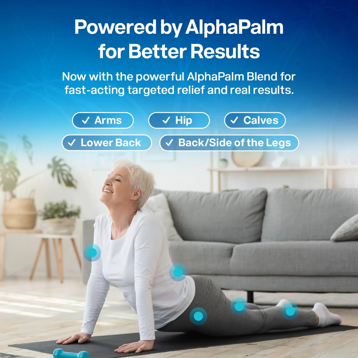SciatiEase Sciatic Nerve Health Support Supplement | AlphaPalm, Pea, B-Complex, 300mg Alpha Lipoic Acid | 6 Bottles - Image 4