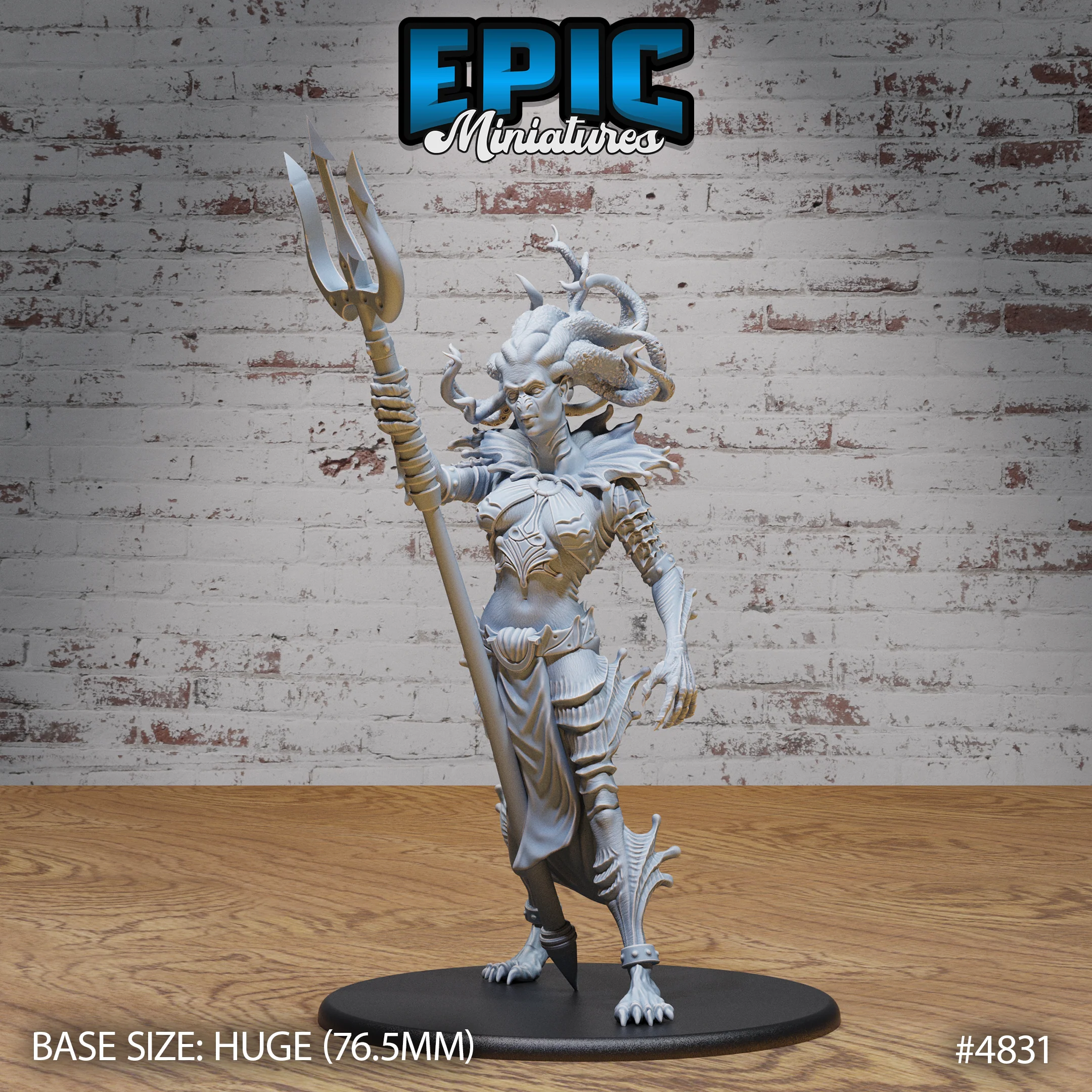 Sea Titan Tethys #4831-#4833 by Epic Miniatures - Mysterious Ocean | DnD Tabletop Miniatures (28mm Scale) - Image 2