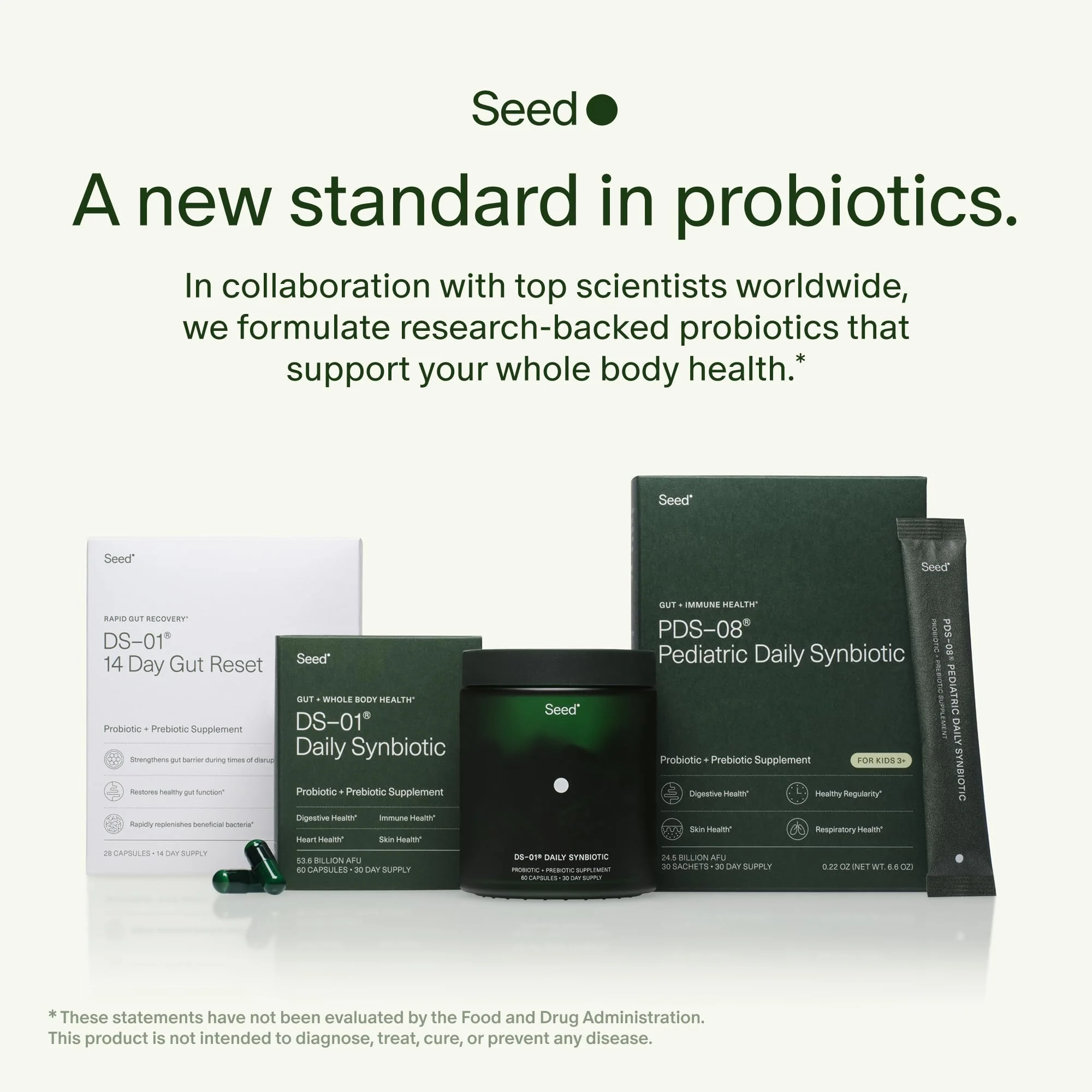 Seed DS-01 Daily Synbiotic - 60 Capsules | Prebiotic + Probiotic for Digestive Health, Immune Support, Bloat Relief - Image 8