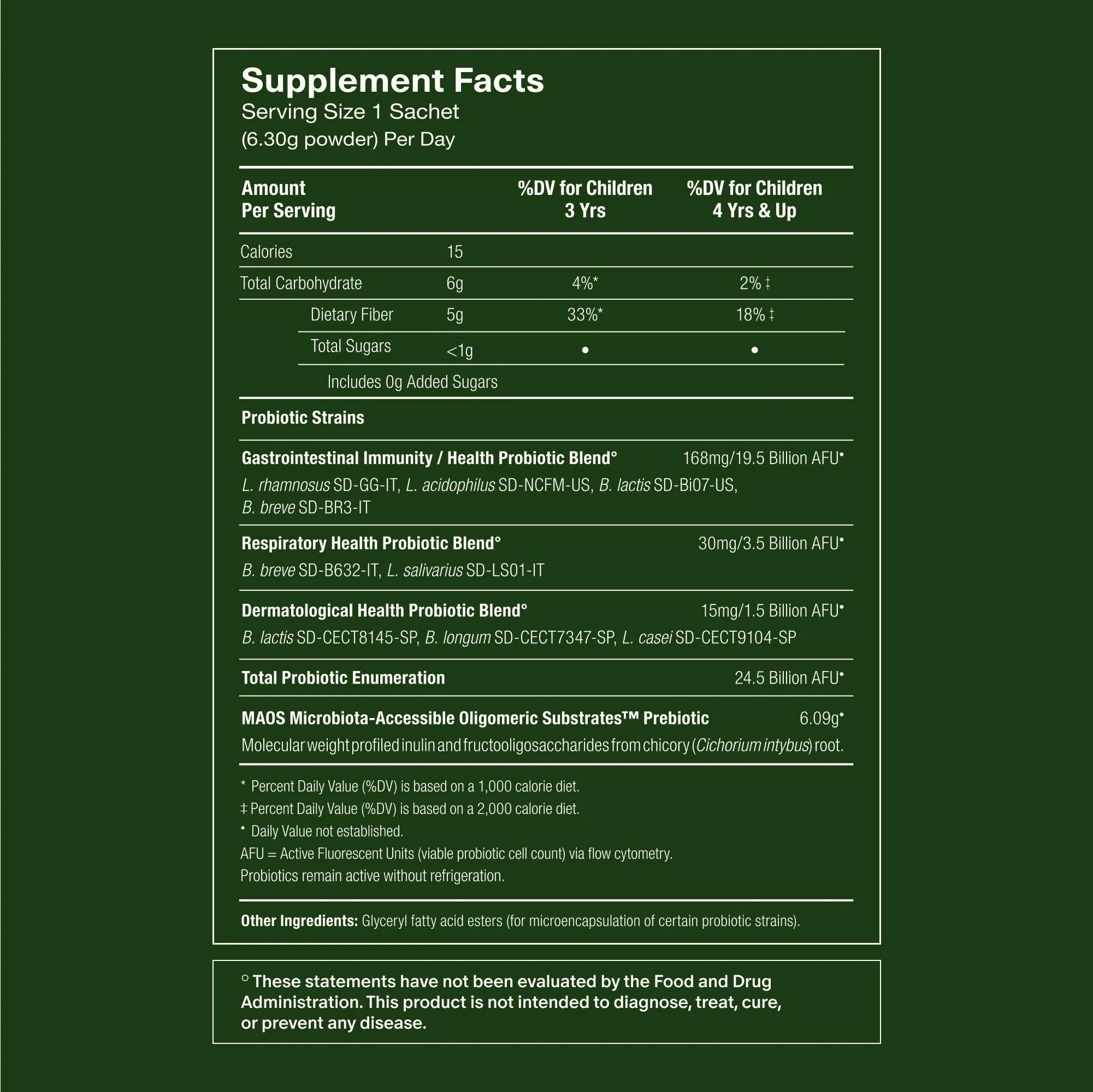 Seed PDS-08 Pediatric Daily Synbiotic for Kids 3–17 | Fiber-Based Prebiotic & Probiotic - Image 4
