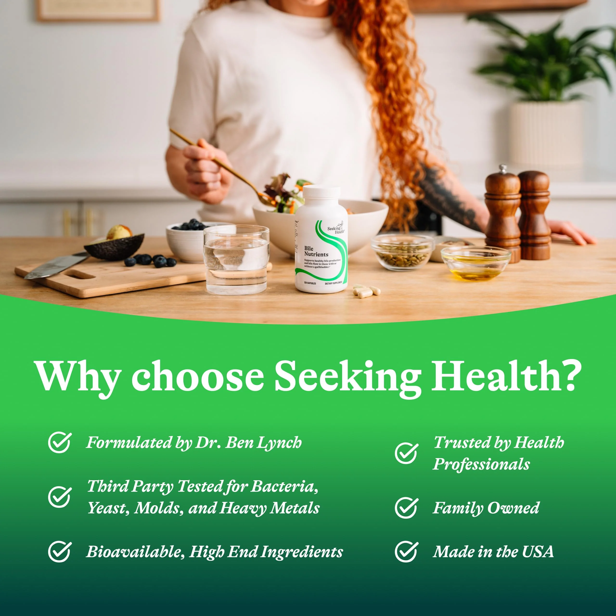 Seeking Health Bile Nutrients – Herbal Digestive Support for Bile Production, Gallbladder Health & Fat Digestion (120 Capsules) - Image 14