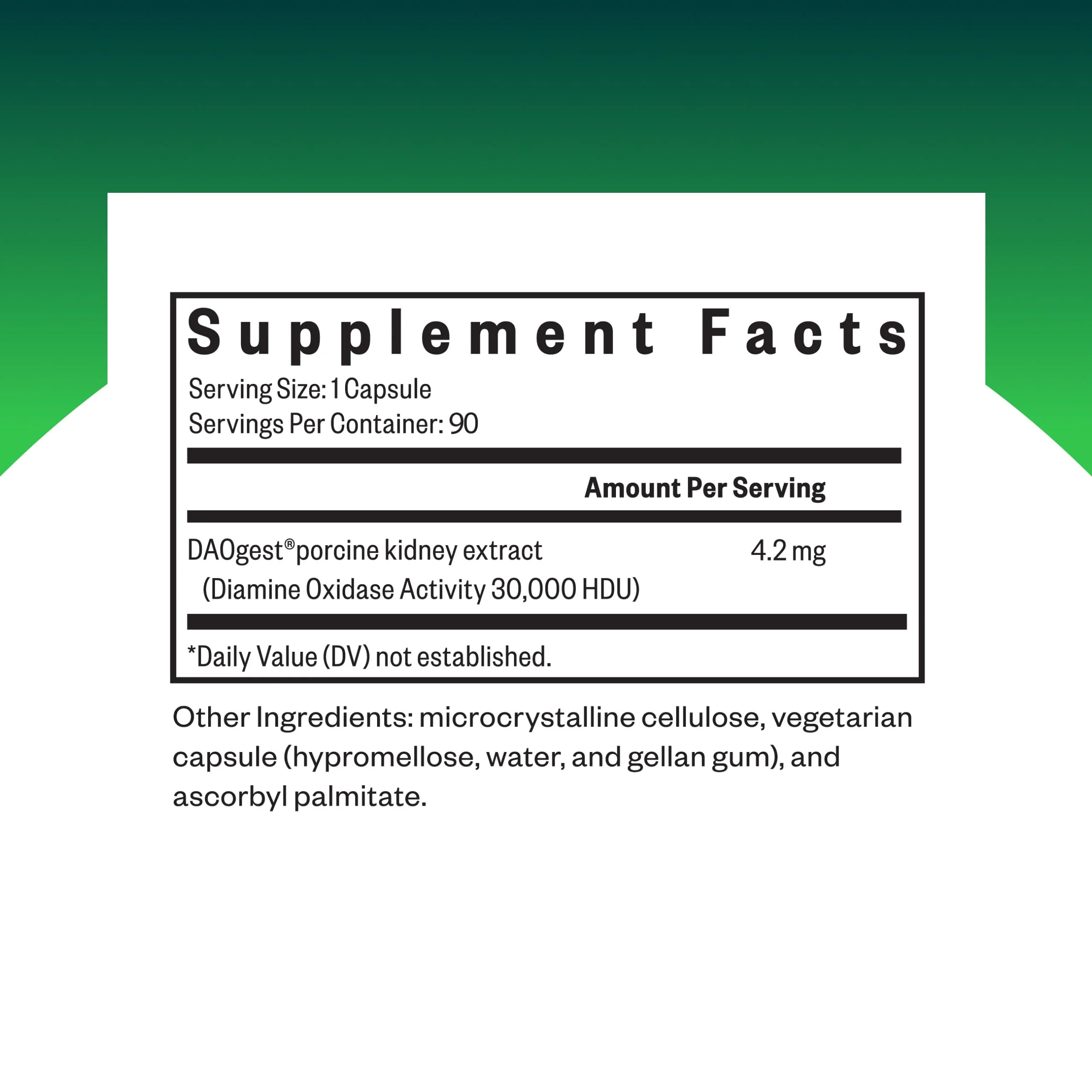 Seeking Health DAO Enzyme – Histamine Digest DAO2 Enzyme for Histamine Intolerance | 90 Capsules - Image 2