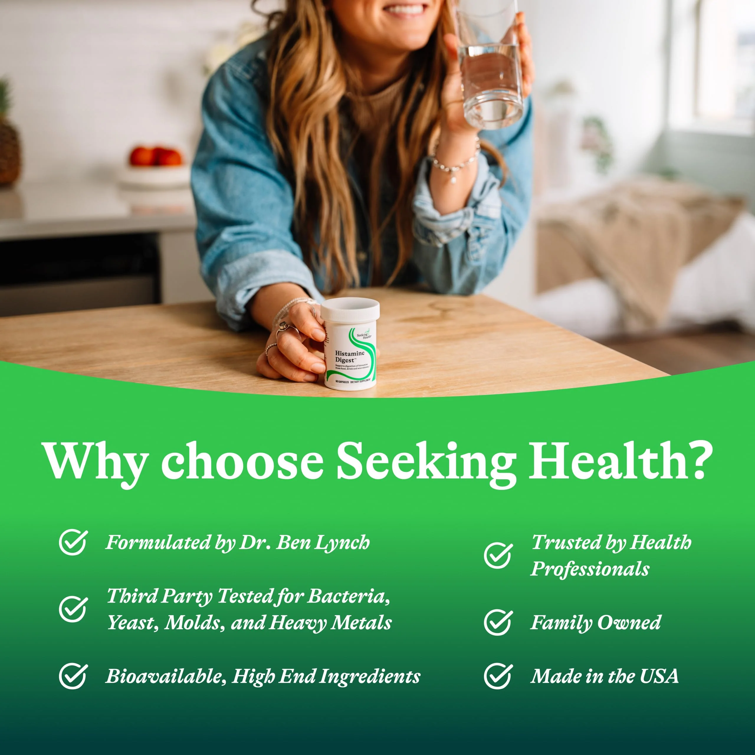 Seeking Health DAO Enzyme – Histamine Digest DAO2 Enzyme for Histamine Intolerance | 90 Capsules - Image 7