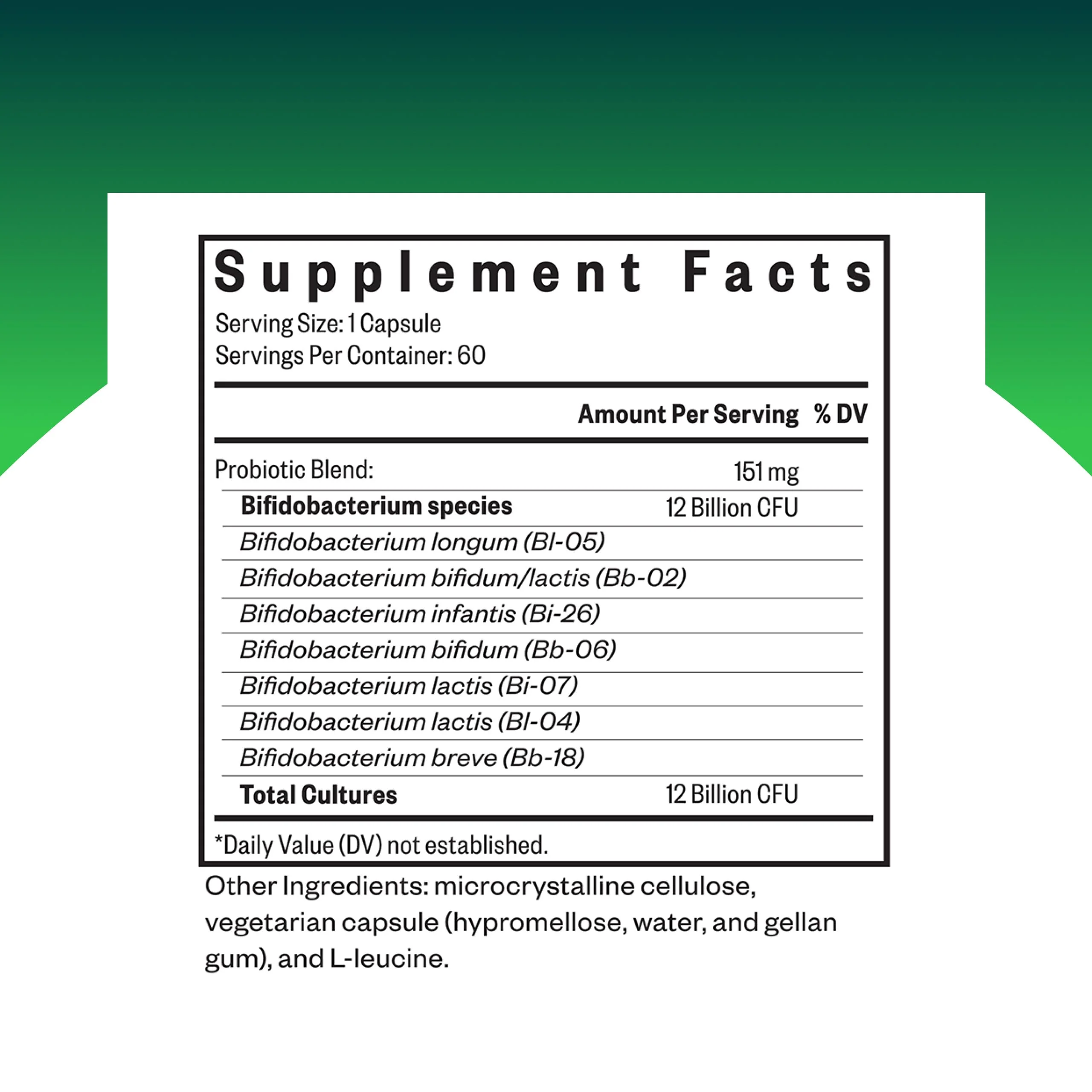 Seeking Health ProBiota Bifidobacterium — 60 Capsule Probiotic (Bifido-Only) – Vegan - Image 11