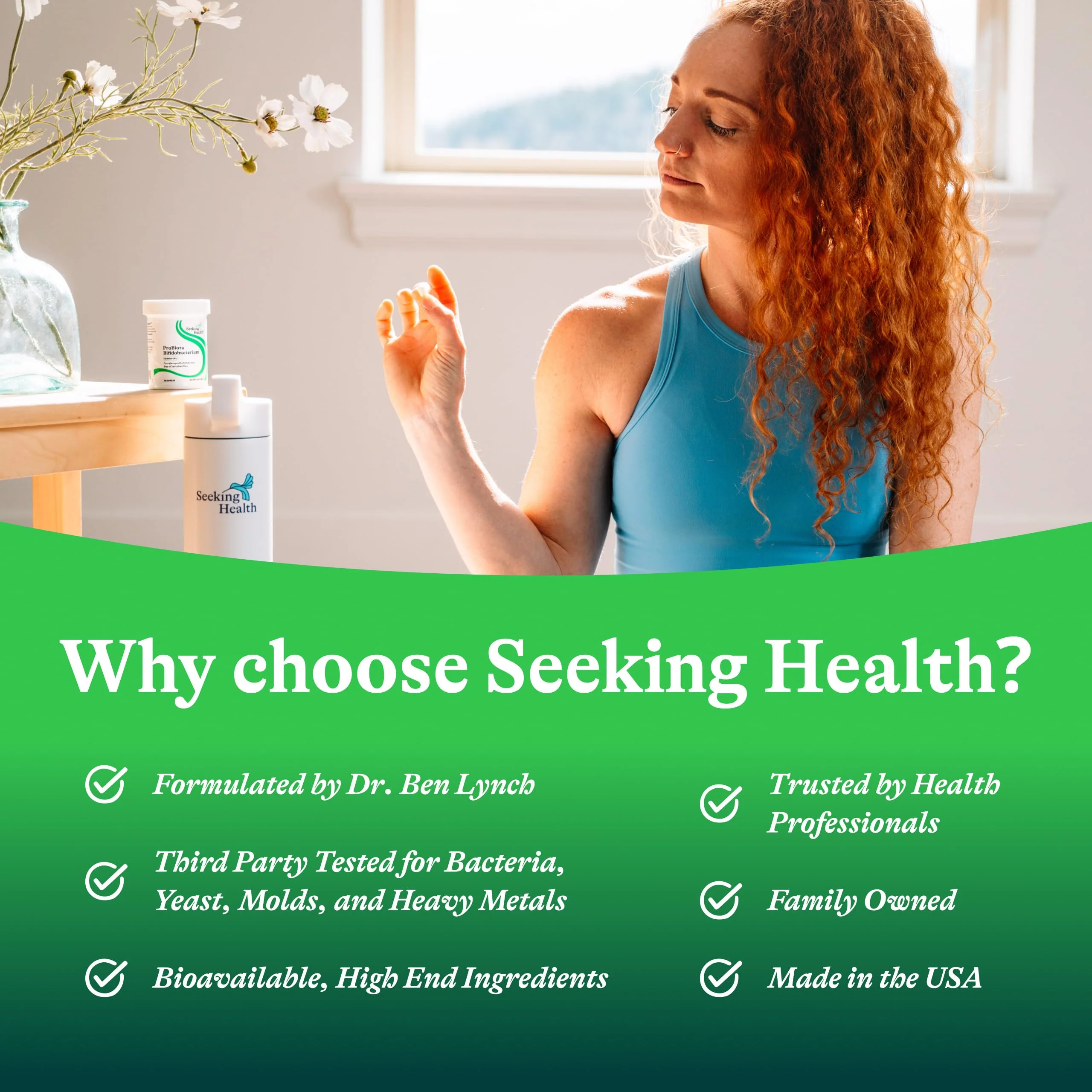 Seeking Health ProBiota Bifidobacterium — 60 Capsule Probiotic (Bifido-Only) – Vegan - Image 8