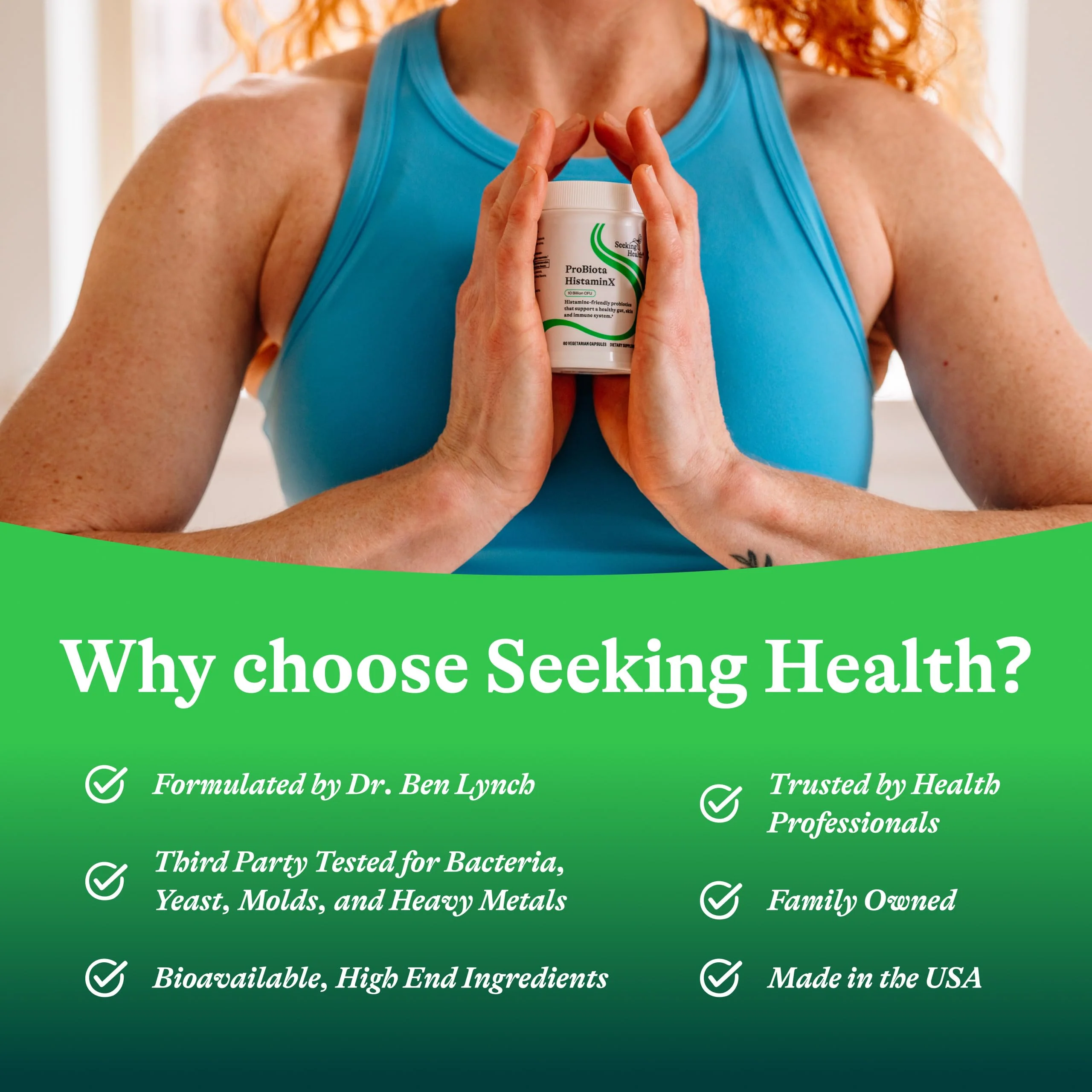 Seeking Health ProBiota HistaminX – Gut Health & Histamine Support, 60 Capsules - Image 15