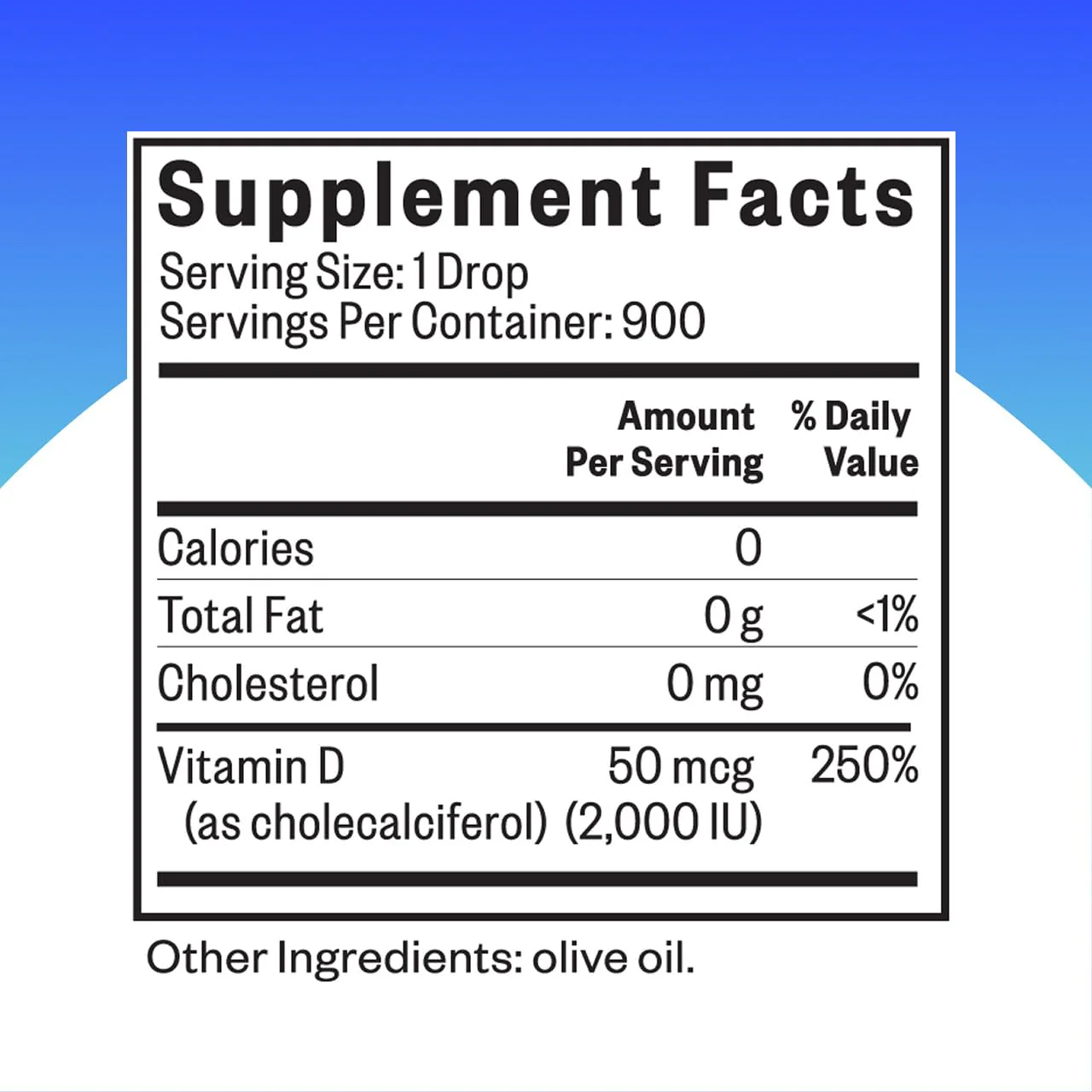 Seeking Health Vitamin D3 Drops – Immune & Bone Health, 1 fl oz (900 Servings) - Image 2