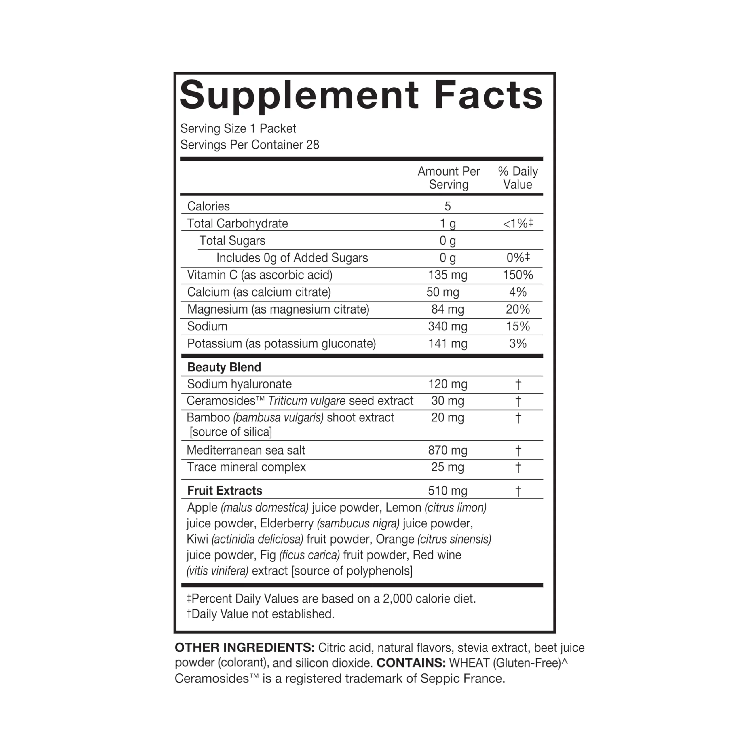 Serovital Glow Sticks: Sugar-Free Powder Drink Mix for Skin Hydration (14 Days) with Hyaluronic Acid & Ceramides - Image 14