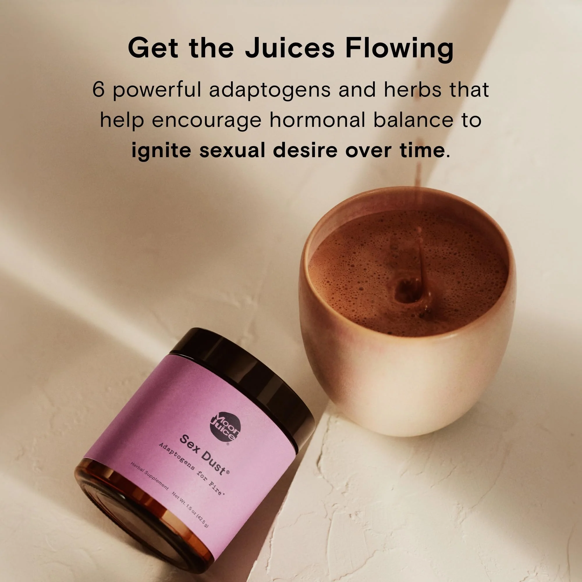 Sex Dust by Moon Juice | Adaptogen Powder for Balance & Mood | 14 Servings - Image 14