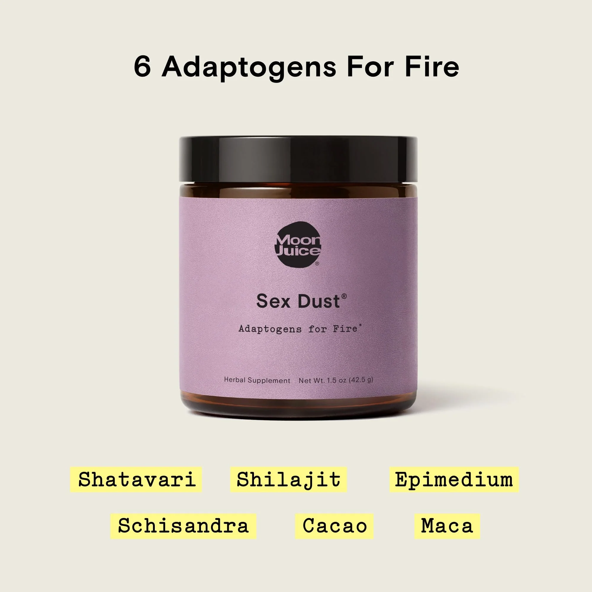 Sex Dust by Moon Juice | Adaptogen Powder for Balance & Mood | 14 Servings - Image 15