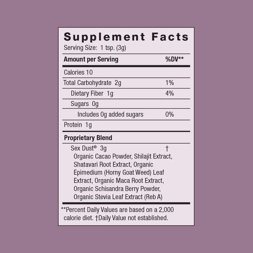 Sex Dust by Moon Juice | Adaptogen Powder for Balance & Mood | 14 Servings - Image 2