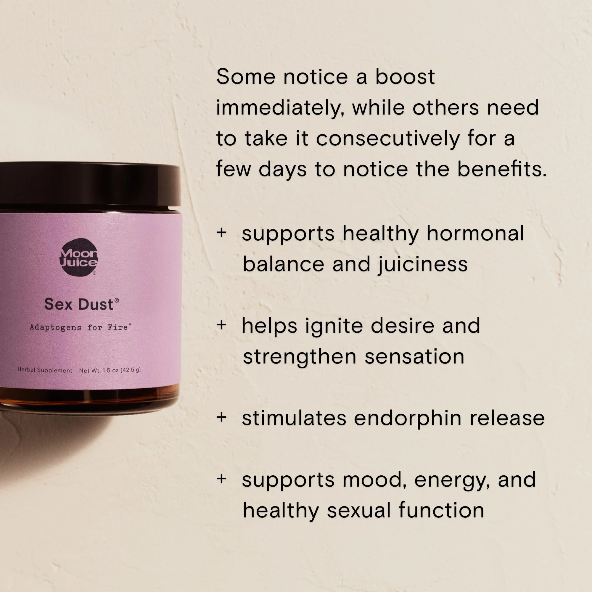 Sex Dust by Moon Juice | Adaptogen Powder for Balance & Mood | 14 Servings - Image 8