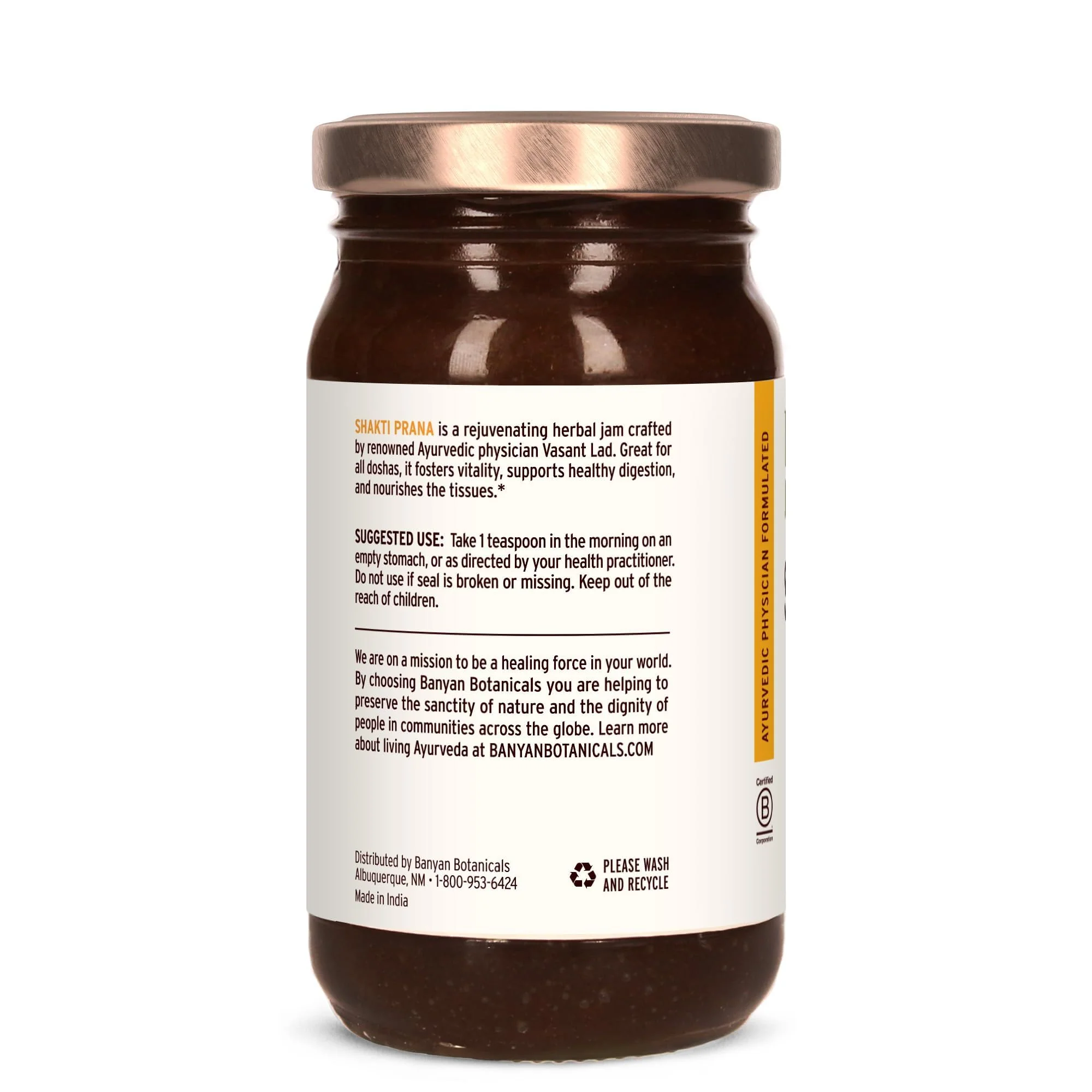 Shakti Prana – Ayurvedic Superfood Energy Blend by Banyan Botanicals (7.9 oz) - Image 7