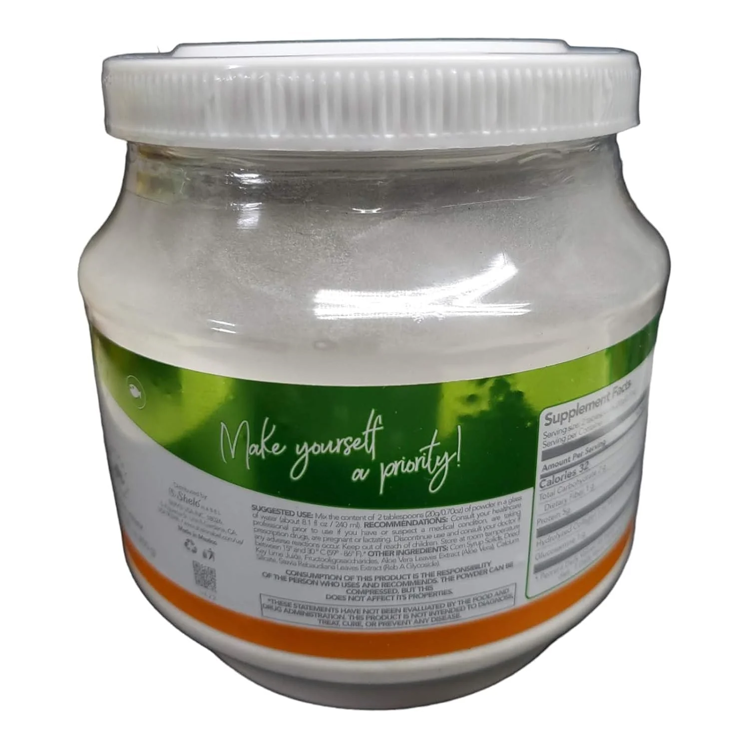 Sheló NABEL Hydrolyzed Collagen with Glucosamine – Key Lime Flavor, 15.87 oz - Image 6
