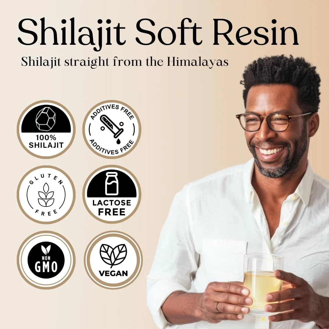 Shilajit by Pure Himalyan Shilajit ® — Grade A Himalayan Soft Resin, 50ml - Image 3
