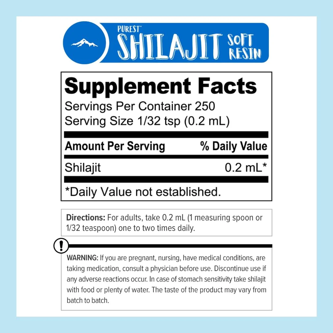 Shilajit by Pure Himalyan Shilajit ® — Grade A Himalayan Soft Resin, 50ml - Image 5