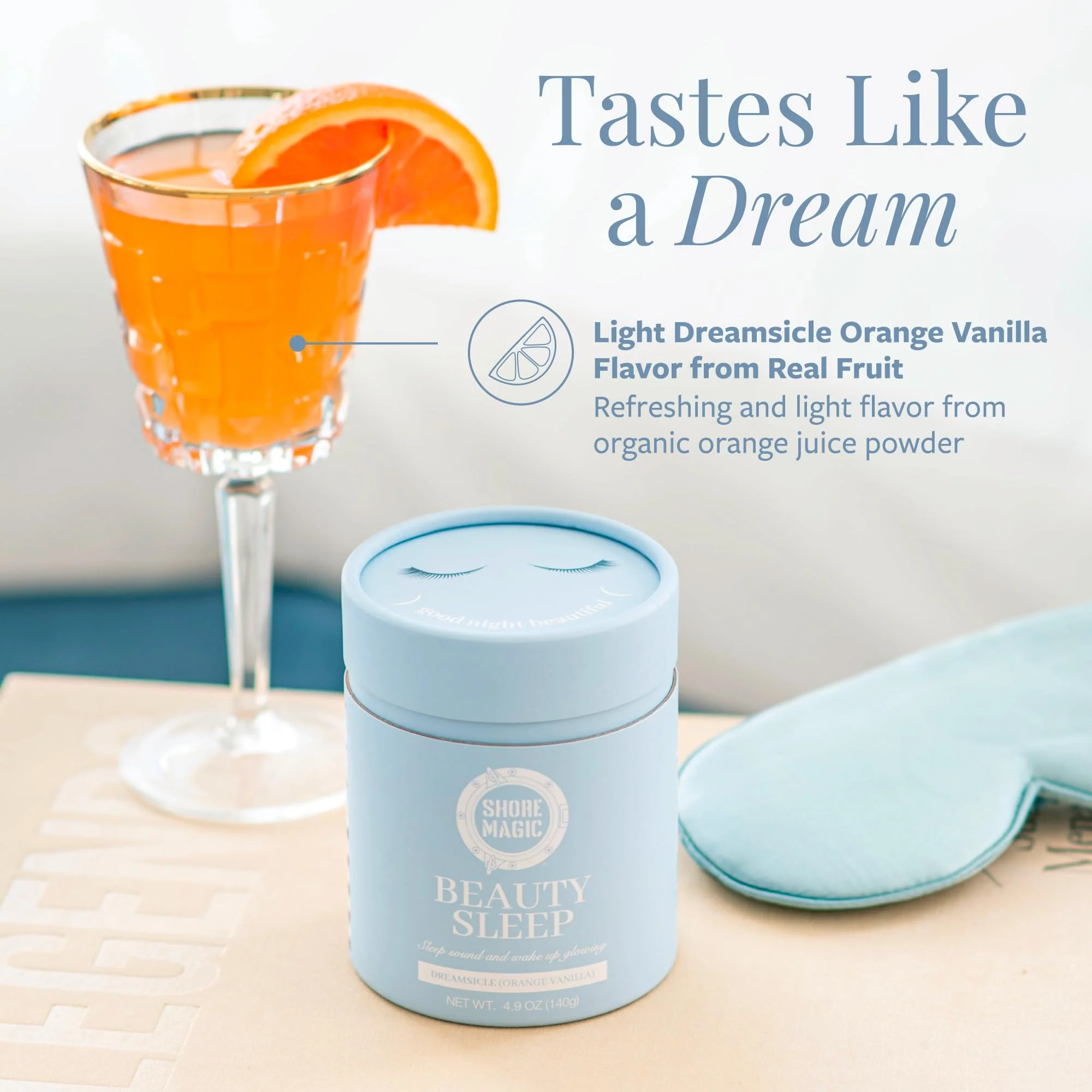 Shore Magic Beauty Sleep – Marine Collagen, Magnesium & L-Theanine, Sugar-Free - Image 4