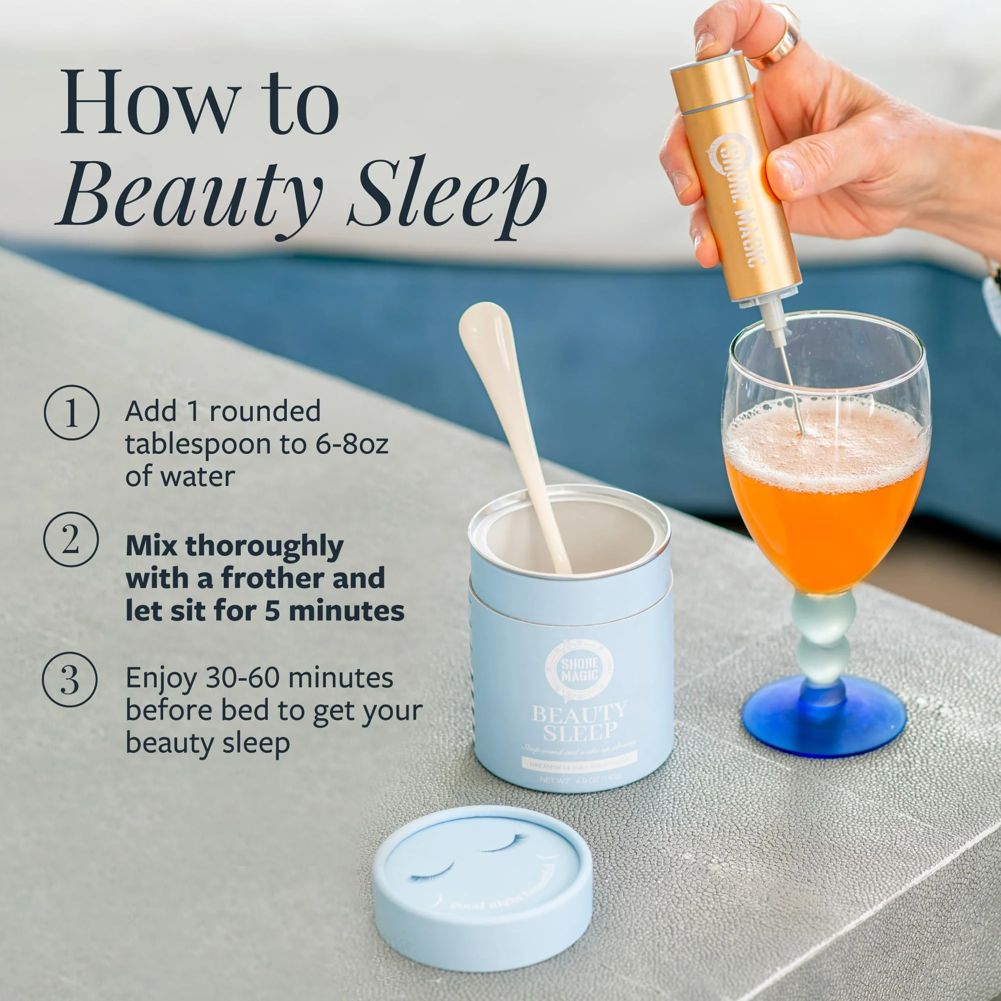 Shore Magic Beauty Sleep – Marine Collagen, Magnesium & L-Theanine, Sugar-Free - Image 6