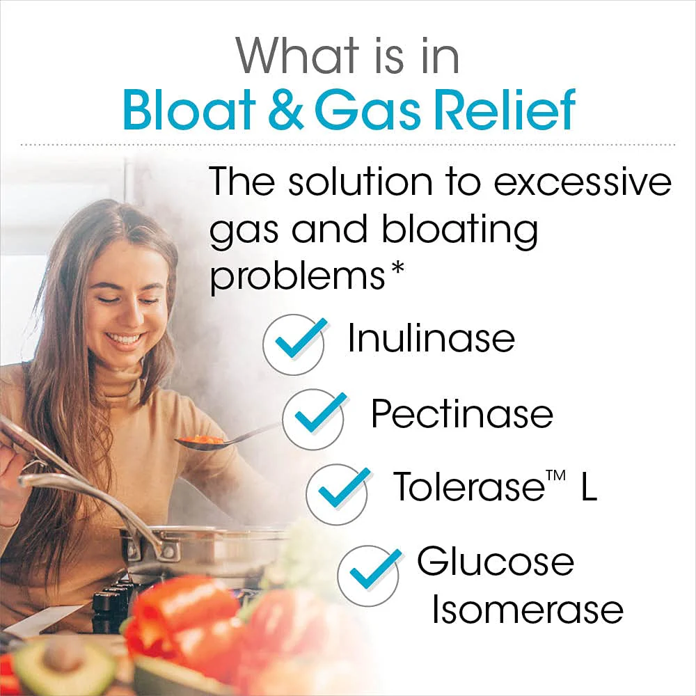 Silver Fern Bloat & Gas Relief Digestive Enzyme Blend - 60 Servings (2 Bottles) with Tolerase L & Pectinase - Image 14