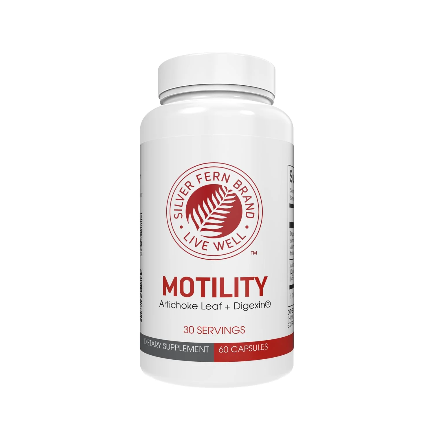 Silver Fern Motility - Non-Laxative Support for Slow Motility, 60 Capsules (30 Day Supply) - Image 8