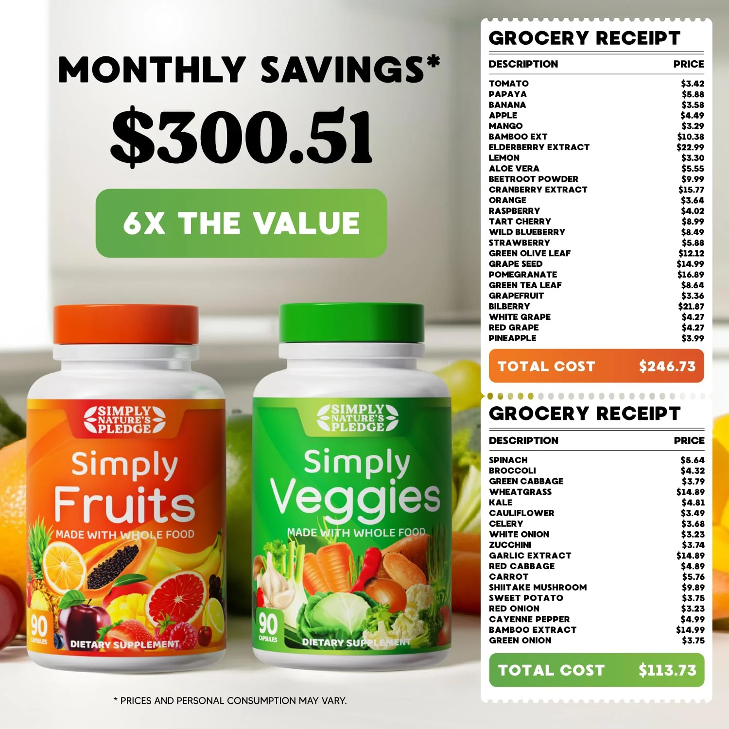 Simply Nature’s Pledge – 42+ Fruits & Vegetables, 2-Month Supply, Non-GMO & Soy-Free - Image 10