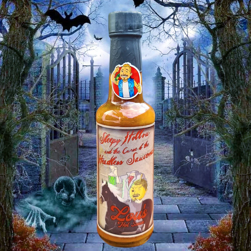 Sleepy Hollou & The Curse of the Headless Sauceman - Pumpkin Spice Hot Sauce - Image 3