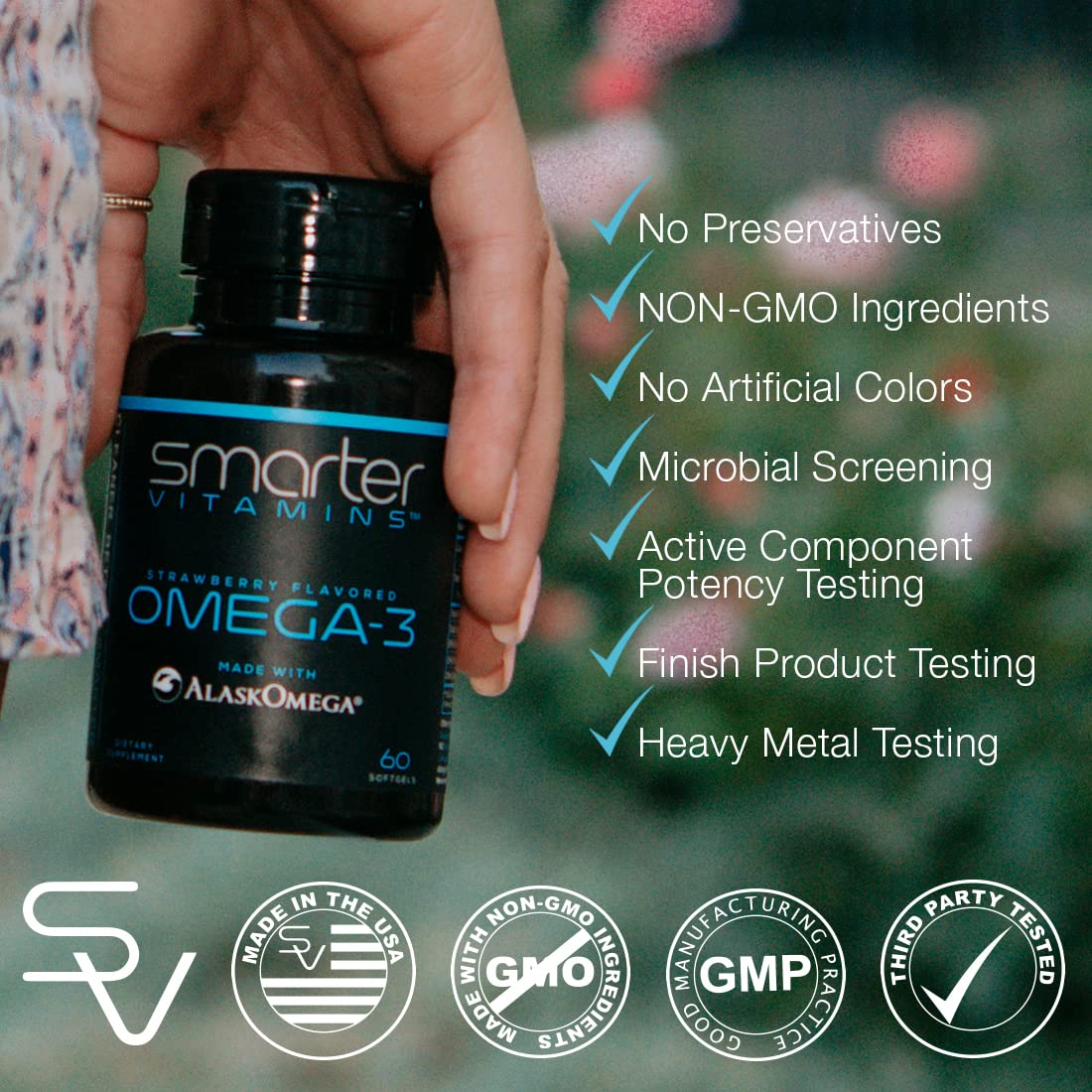 Smarter Omega 3 Fish Oil 2 Pack - Berry Flavor, Burpless, 2000mg DHA & EPA - Image 4