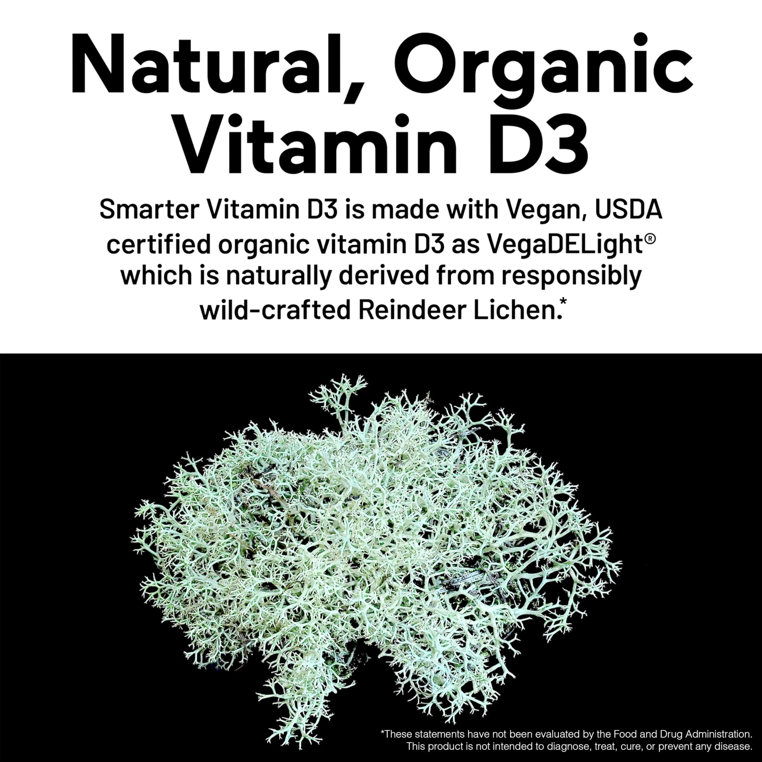 SMARTERNUTRITION Vegan Vitamin D3 5000 IU + Vitamin K2 1100 mcg – Organic Coconut & Olive Oil Softgels (180) 90 Day Supply - Image 3