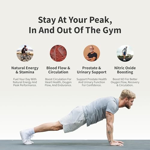 Snap Supplements Prostate Health & Nitric Oxide Bundle for Men | 90 + 60 Vegetarian Capsules (1 Month Supply) - Image 3