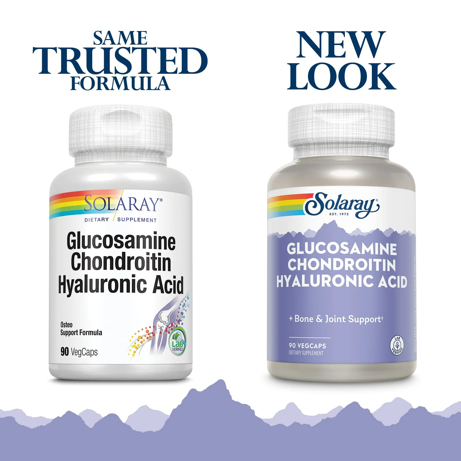 SOLARAY Glucosamine Chondroitin Hyaluronic Acid 1500/1000/20mg – 90 Capsules - Image 11