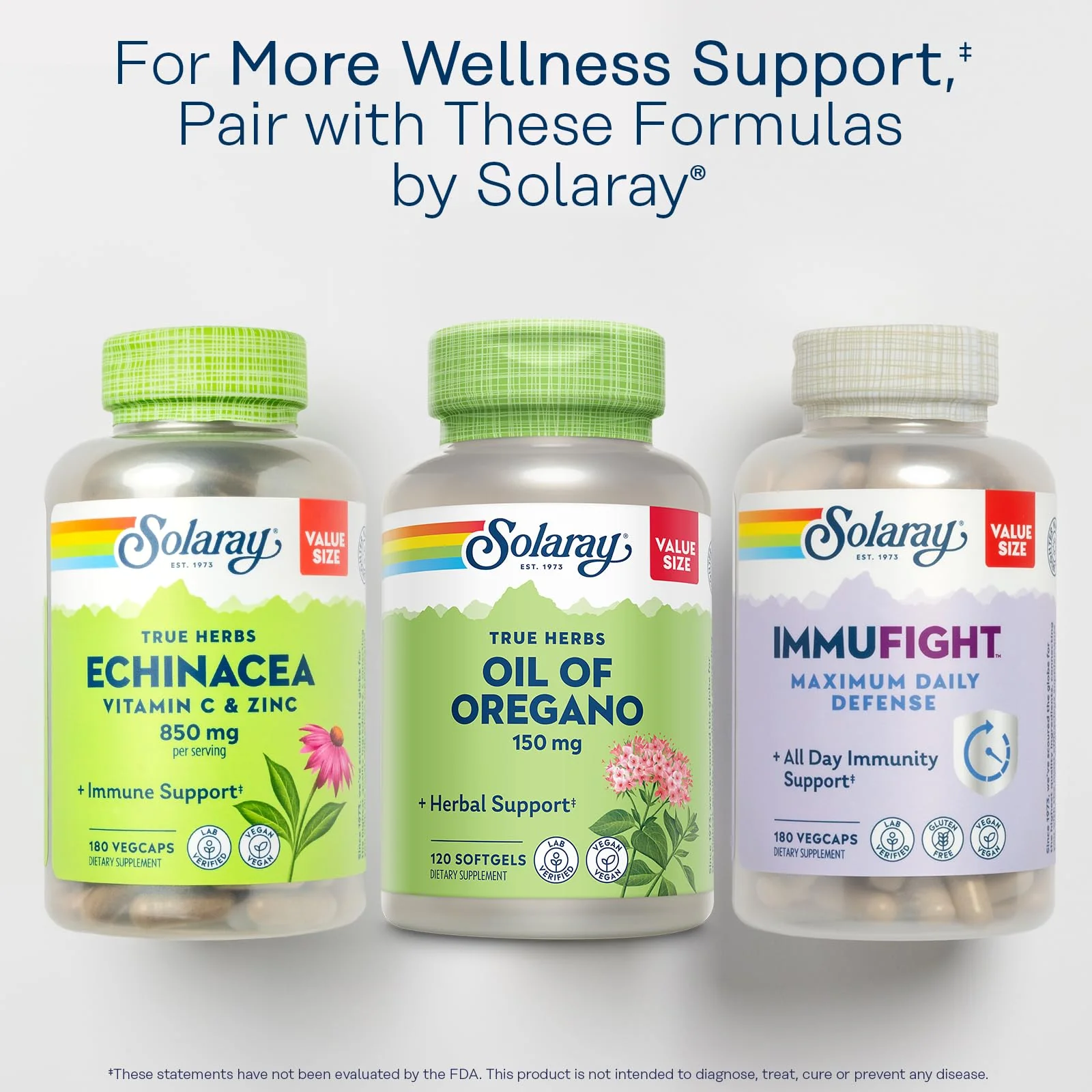 SOLARAY Oil of Oregano Softgels 150 mg - Vegan, 120 Servings - Image 6