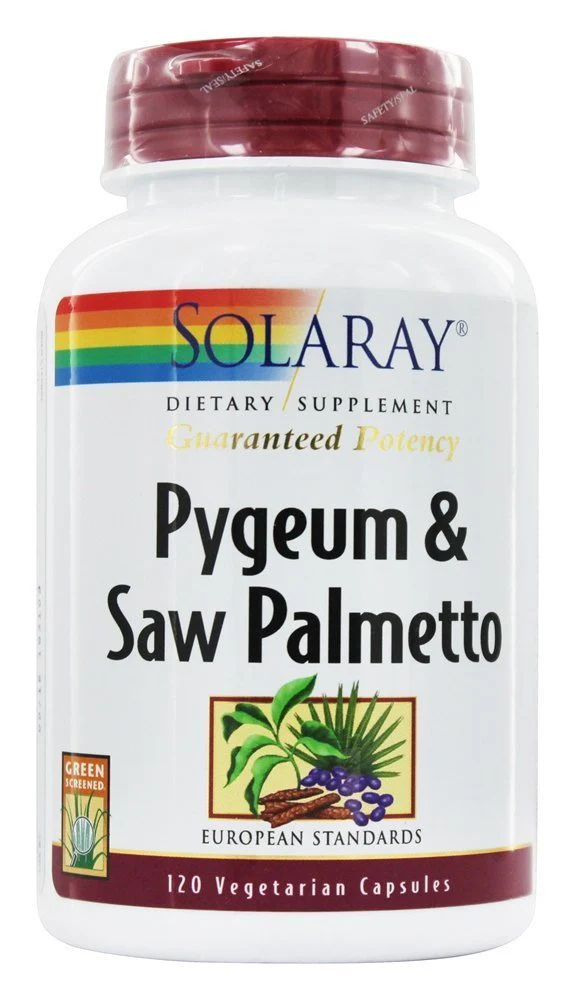 Solaray Pygeum & Saw Palmetto — 120 Vegetarian Capsules | Prostate Wellness Support - Image 5