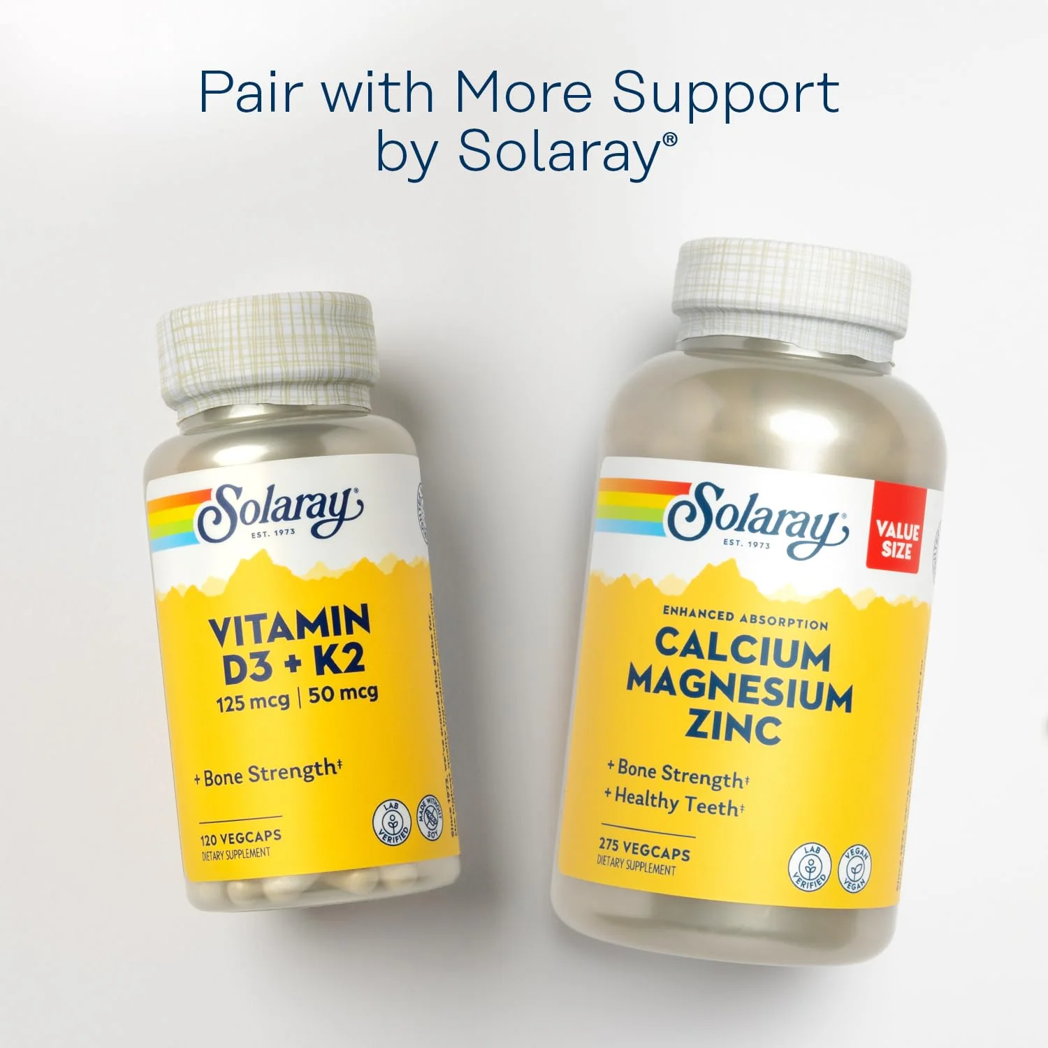 SOLARAY Spectro Multivitamin with Iron – Energy, Digestion & Bone Health (60 Servings, 360 Capsules) - Image 6