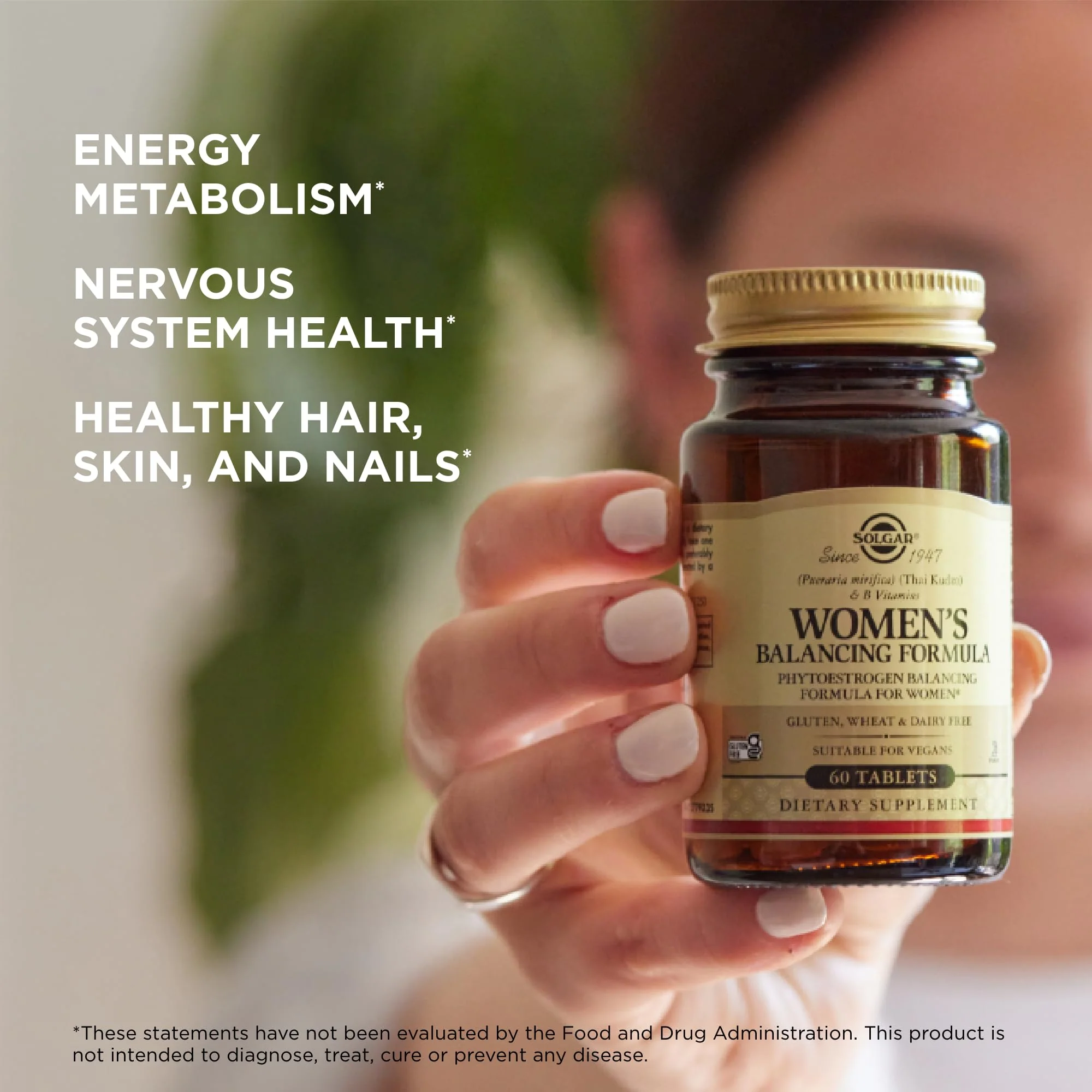 Solgar Women’s Balancing Formula – 120 Servings | Vegan, Kosher, Gluten & Dairy Free - Image 6