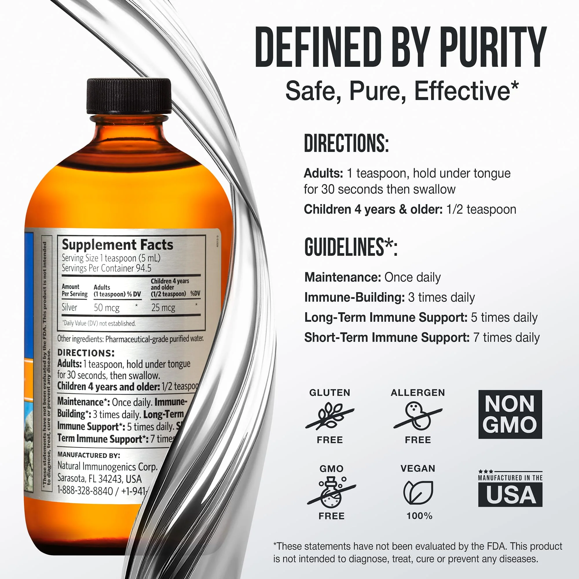 Sovereign Silver Bio-Active Silver Hydrosol 10 ppm, 16 oz – Premium Colloidal Silver Liquid - Image 10