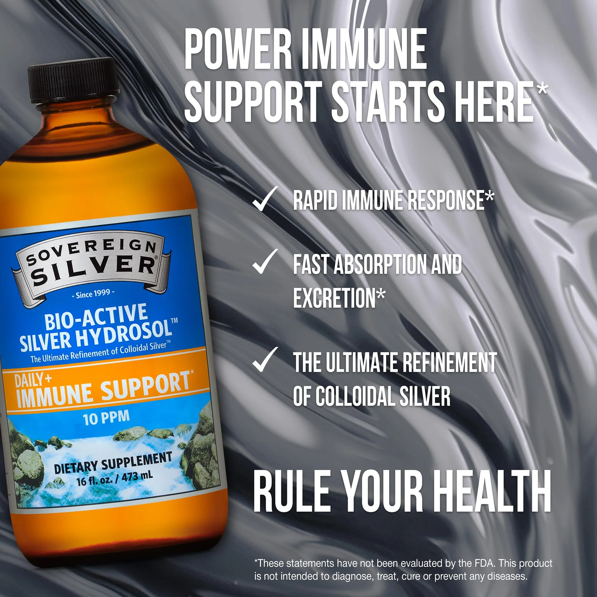 Sovereign Silver Bio-Active Silver Hydrosol 10 ppm, 16 oz – Premium Colloidal Silver Liquid - Image 12