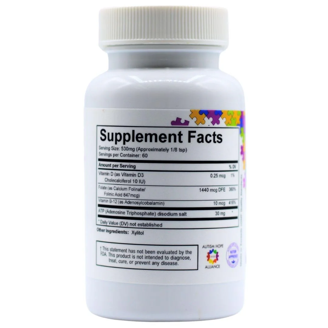 Spectrum Awakening Super Folinic Acid Powder for Kids | Supports Language & Focus - Image 2