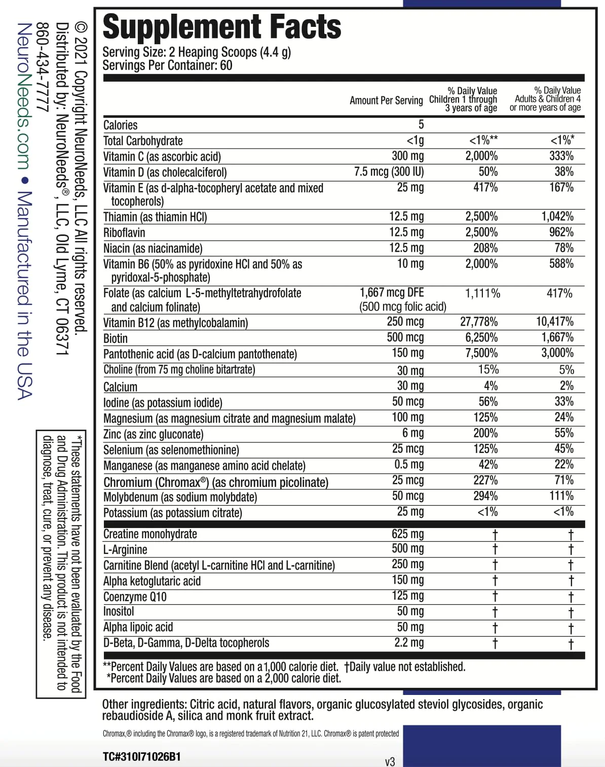 SpectrumNeeds by NeuroNeeds – Berry Nutrition with 33 Active Ingredients for Everyday Wellness - Image 8