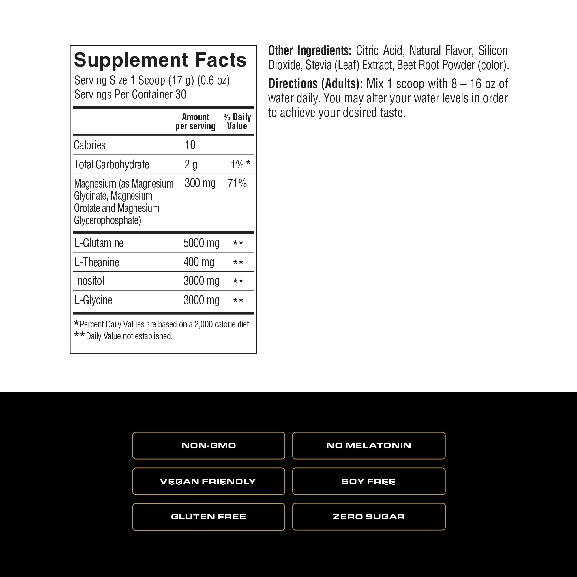 Spoken Nutrition Sleep Builder – Melatonin-Free Sleep Powder, 3 Magnesium Forms, Cherry Flavor, 30 Servings - Image 4