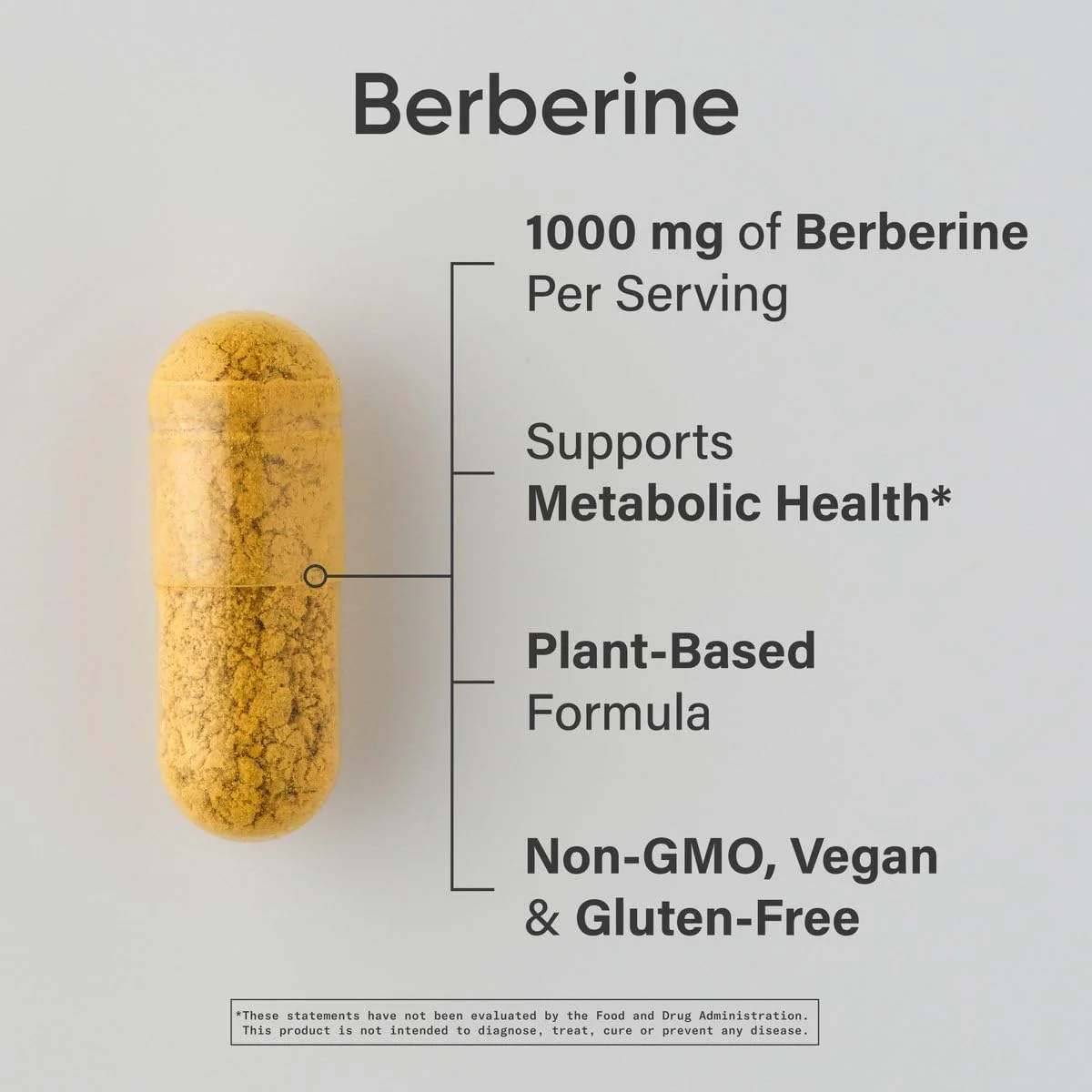 Sports Research Berberine 500mg – 120 Veggie Capsules | Vegan, Gluten-Free, Non-GMO - Image 2