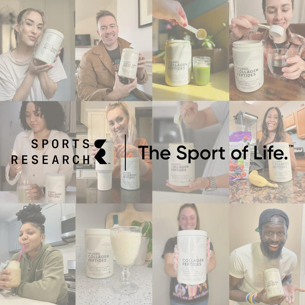 Sports Research Collagen Peptides — Hydrolyzed Type I & III Powder for Skin, Hair, Nails & Joints - Image 8