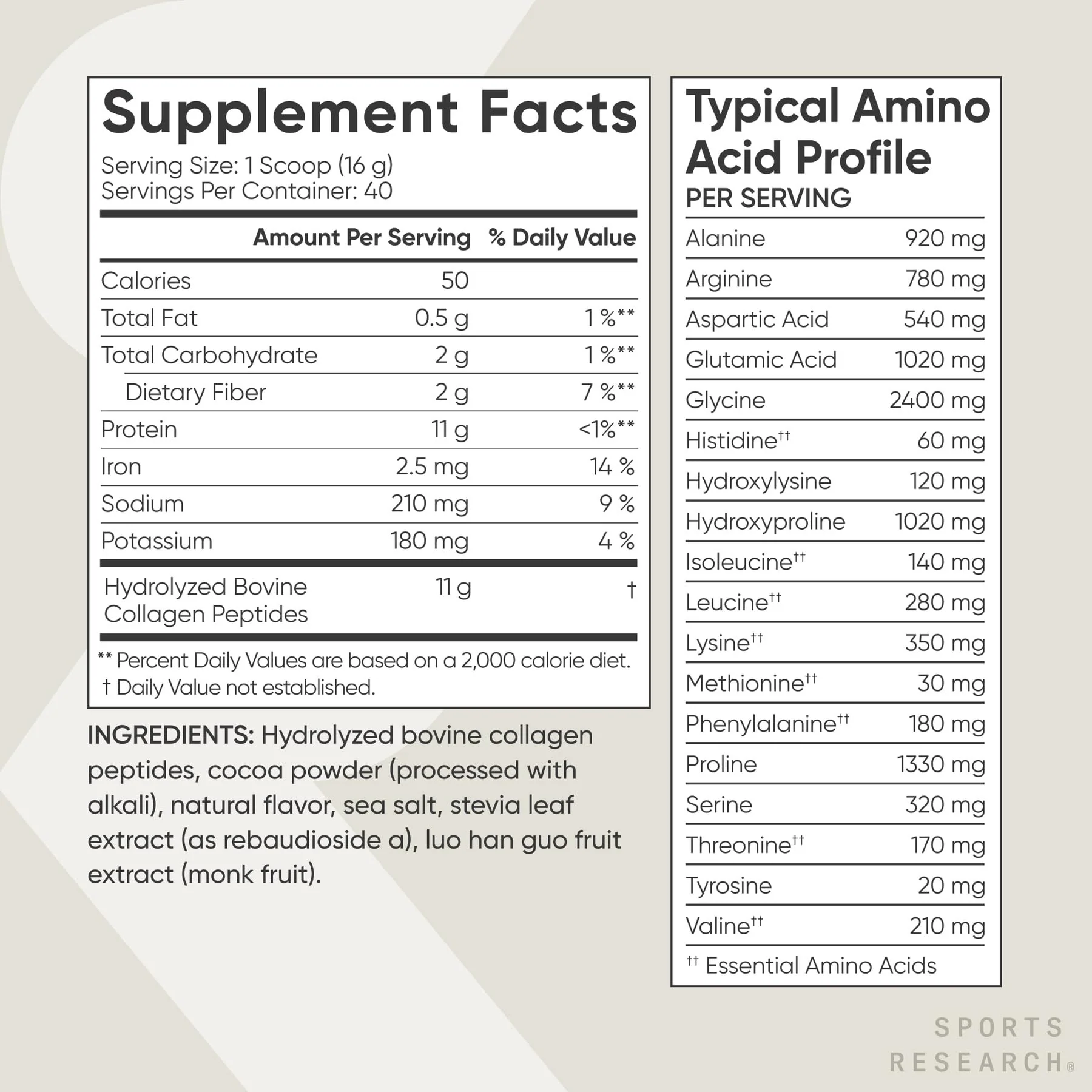 Sports Research Collagen Peptides – Hydrolyzed Type I & III, Skin & Joints - Image 5
