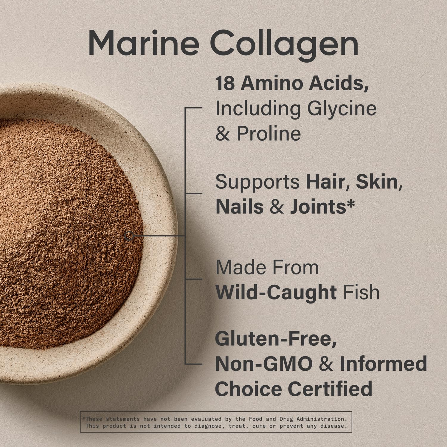 Sports Research Marine Collagen Peptides - Dark Chocolate for Hair, Skin & Joints - Image 4