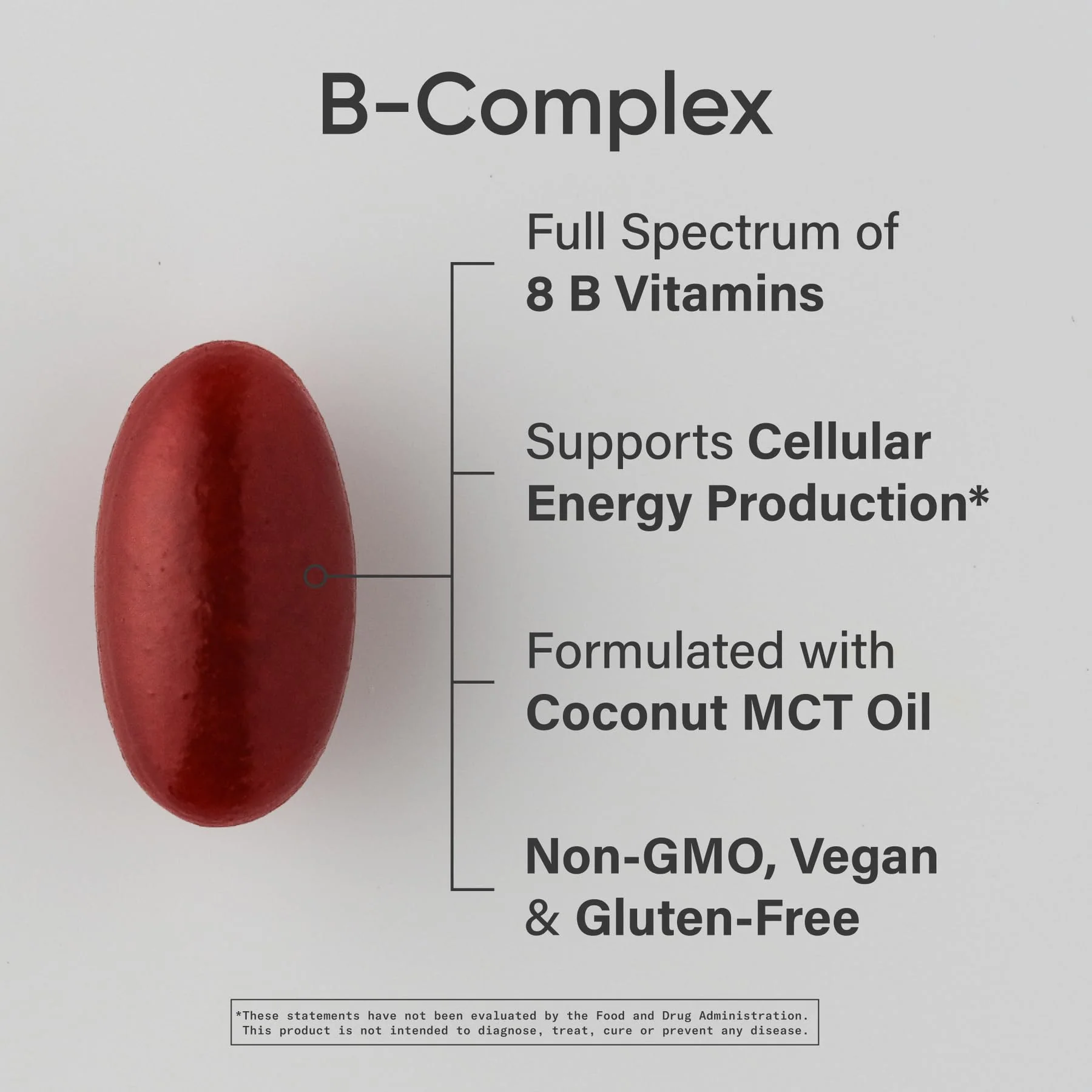 Sports Research Vitamin B-Complex – Full Spectrum B Vitamins, Methylated B12 & Folate - Image 2